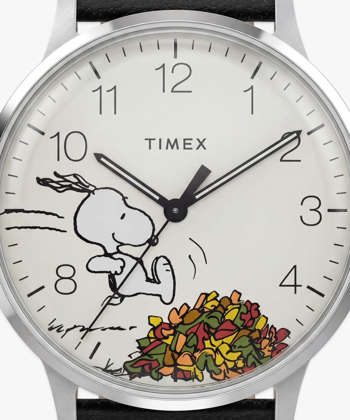 타이맥스(TIMEX) 타이맥스 x 피너츠 워터베리 클래식 스누피 가죽스트랩시계 40mm