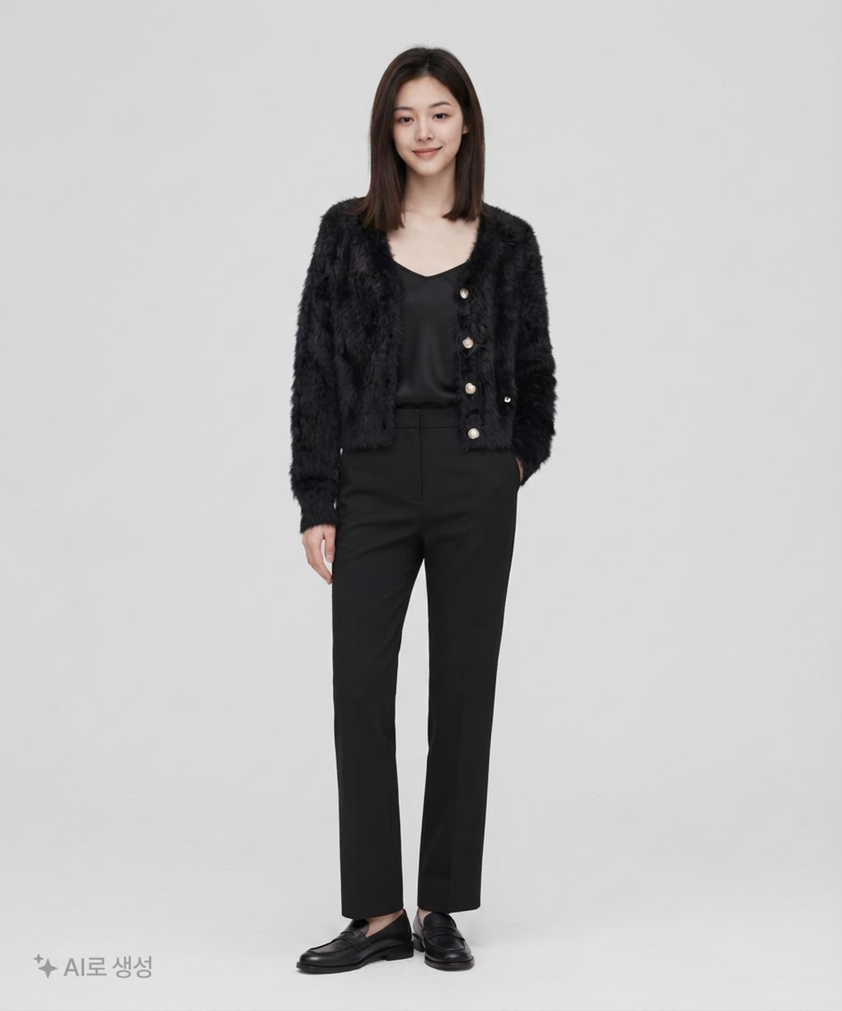 마리떼 프랑소와 저버(MARITHÉ + FRANҪOIS GIRBAUD) W V-NECK CROP CARDIGAN M