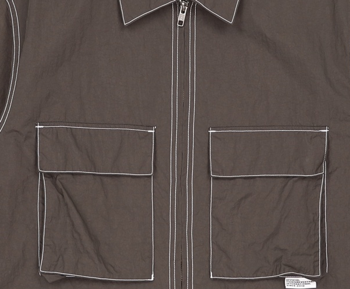 디스이즈네버댓(THISISNEVERTHAT) Contrast Stitch Jacket Sage S