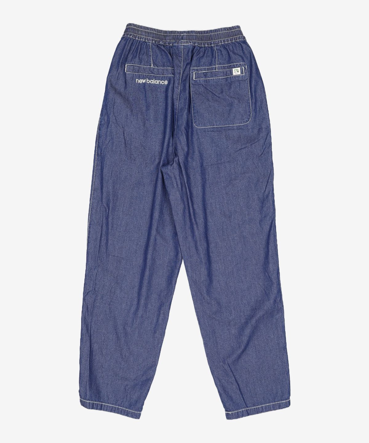 뉴발란스 키즈(NEWBALANCEKIDS) PLAY DENIM_라이트 9부 아동 배기핏 데님팬츠 160