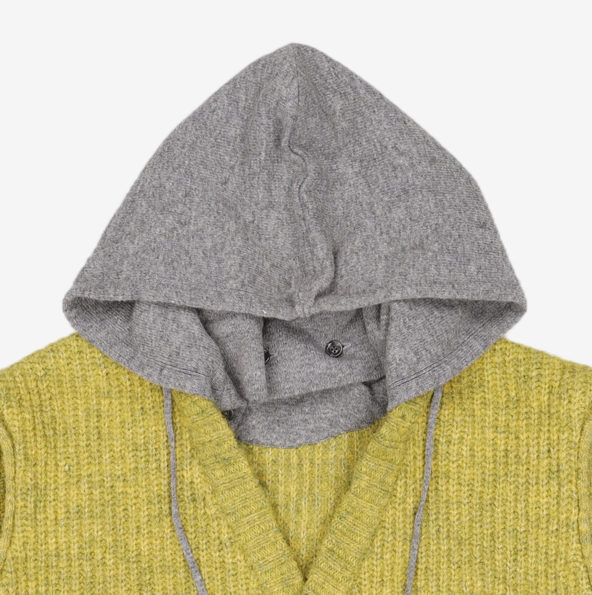 우마뭉(UMARMUNG) Mohair detachable hood vest_Youth S