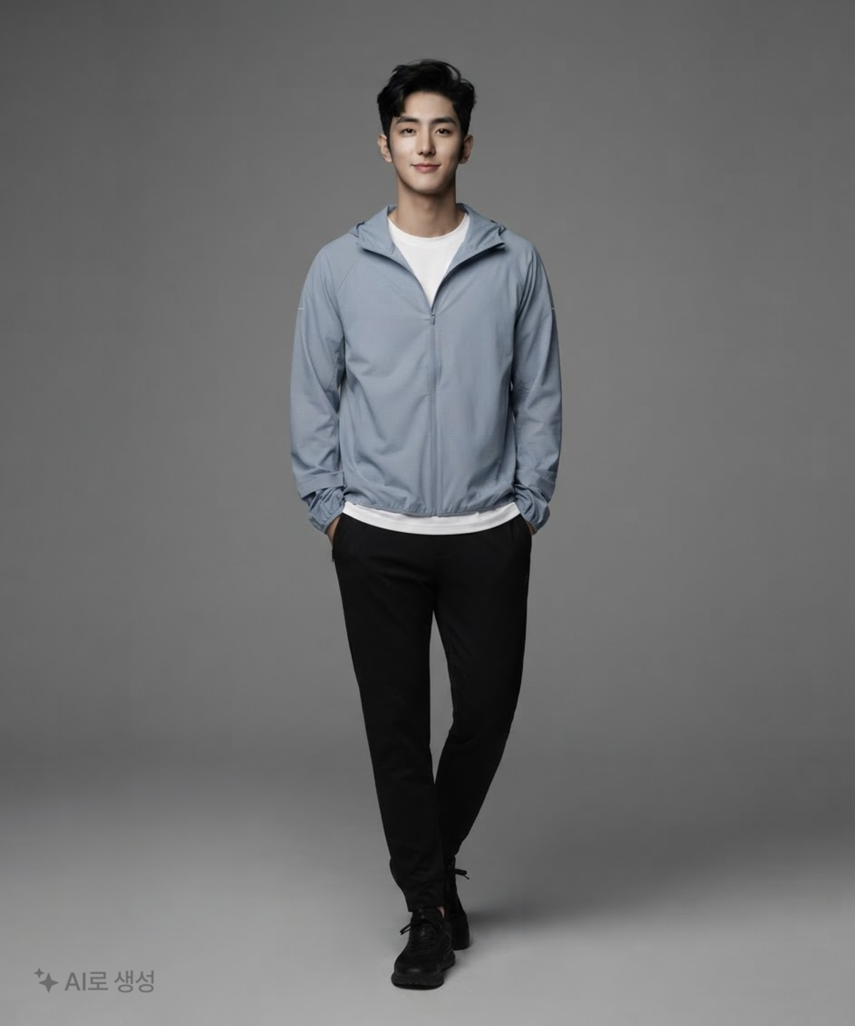 무신사 스탠다드 스포츠(MUSINSA STANDARD SPORTS) AEROMOVE™ RUNNING MESH LIGHT JACKET XXL