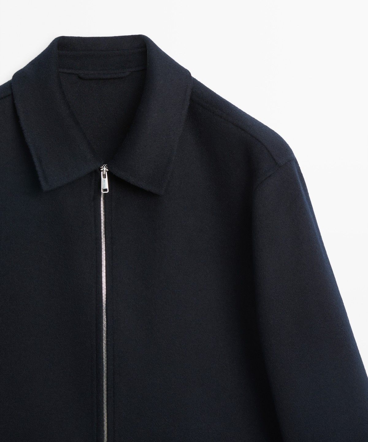 마시모두띠(MASSIMO DUTTI) 울 블렌드 더블 페이스 재킷