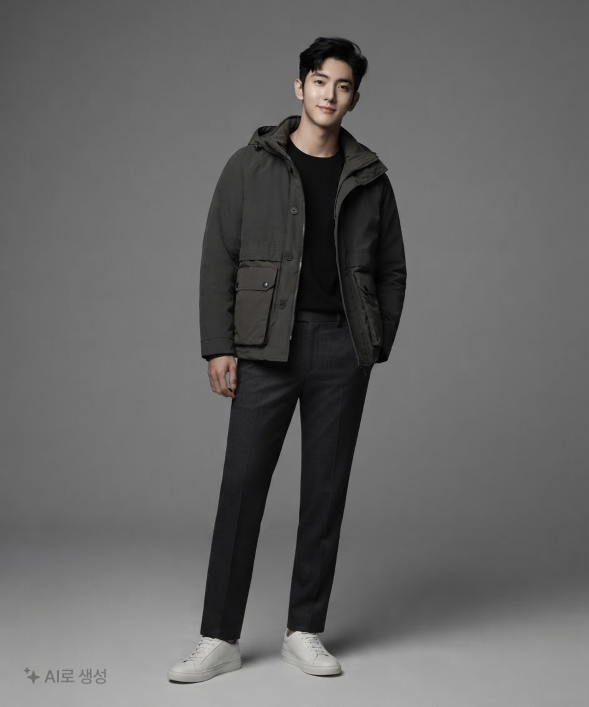 코오롱스포츠(KOLON SPORT) 남성 아웃포켓 다운 PARKA #아웃랜더 105