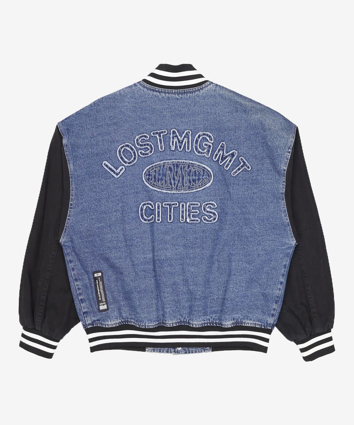 엘엠씨(LMC) LMC OVAL WASHED BASEBALL JACKET M
