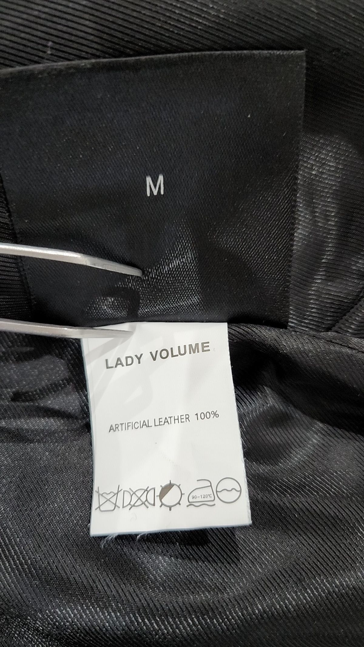레이디 볼륨(LADY VOLUME) 레더/라이더스 재킷 M