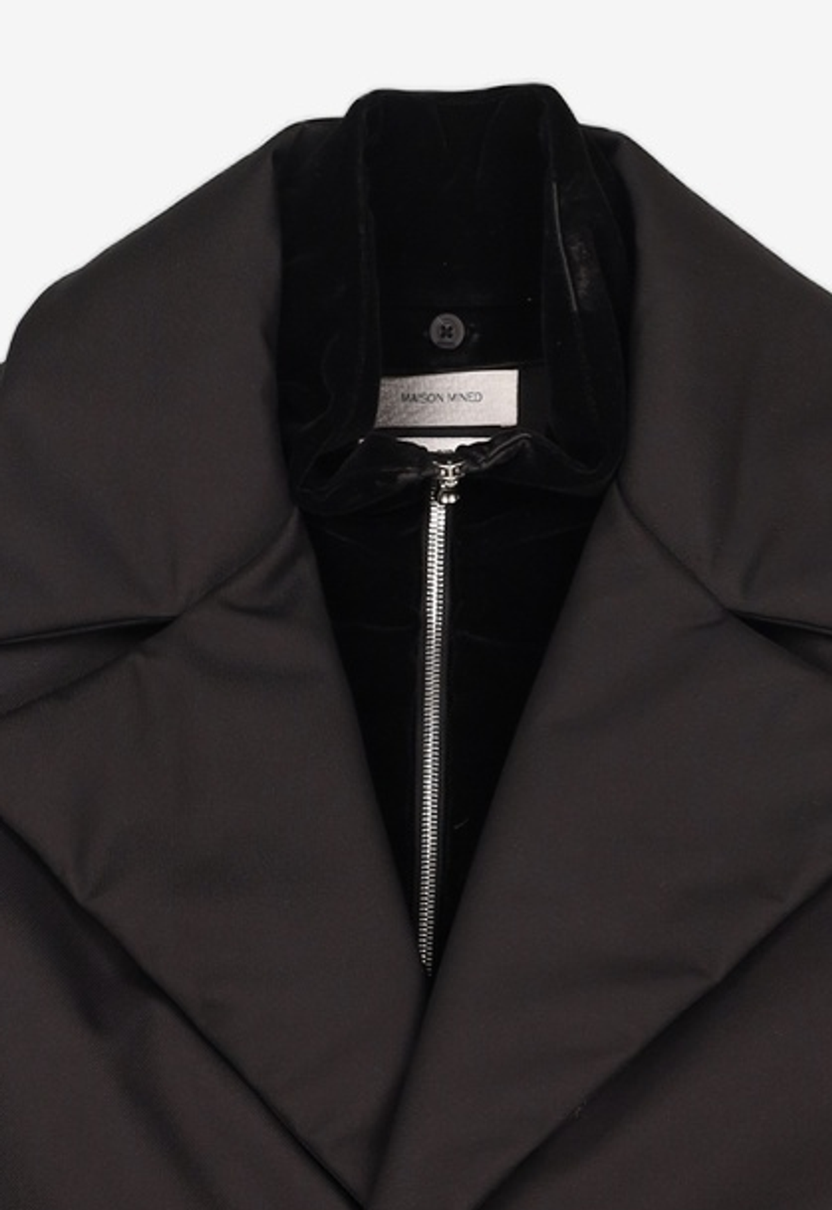 메종미네드(MAISON MINED) TURTLE NECK BELTED LONG DOWN COAT BLACK FREE
