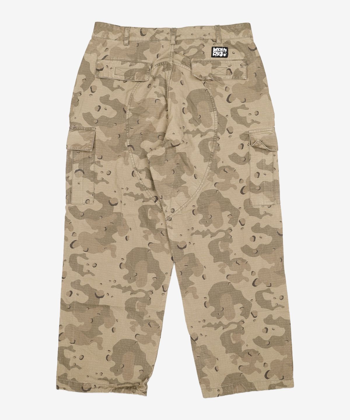 위캔더스(WKNDRS) CHOCOLATE CHIP CARGO PANTS (CAMO) XL