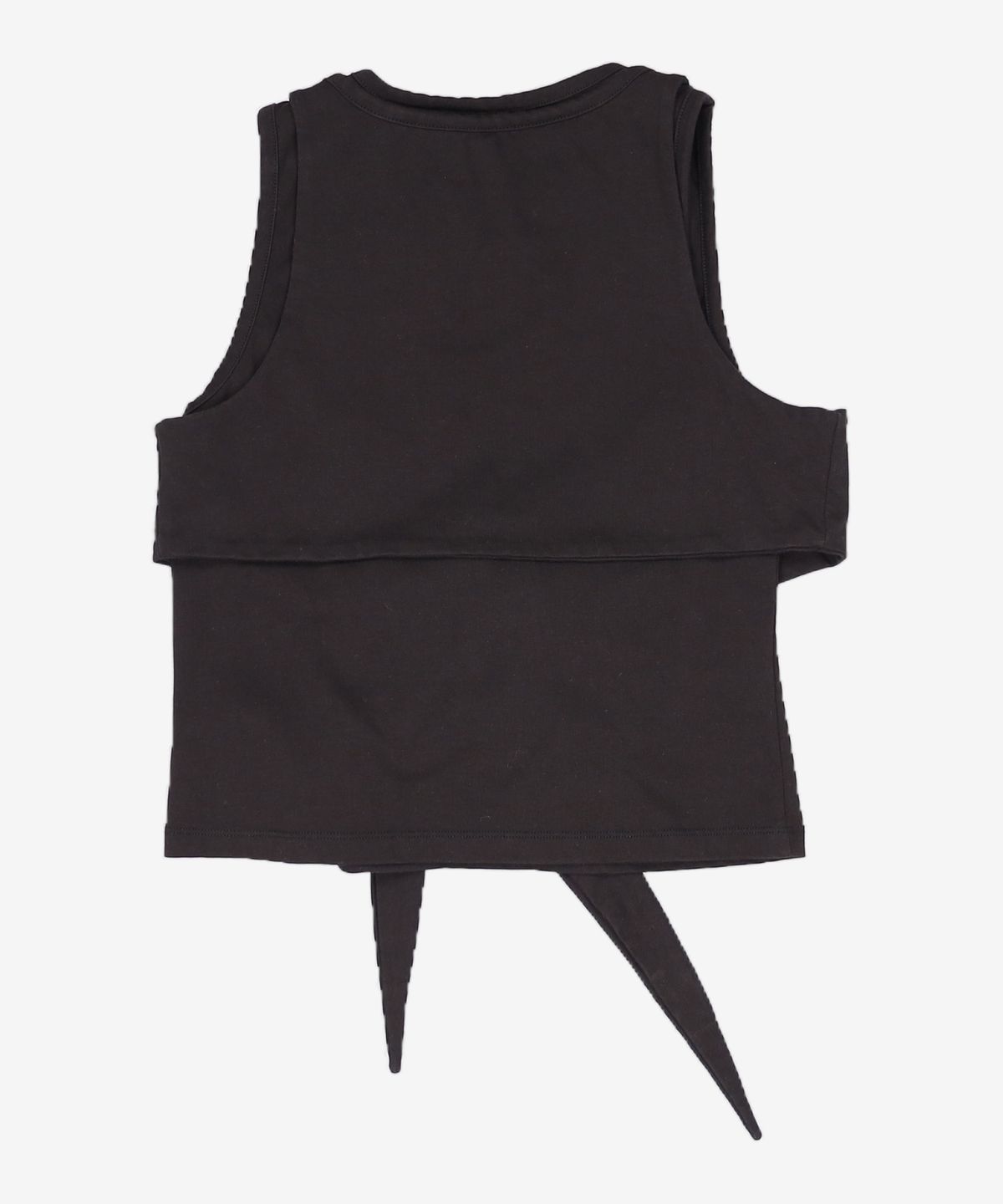 미세키서울(MISEKI SEOUL) Tie-up layered sleeveless BLACK 2