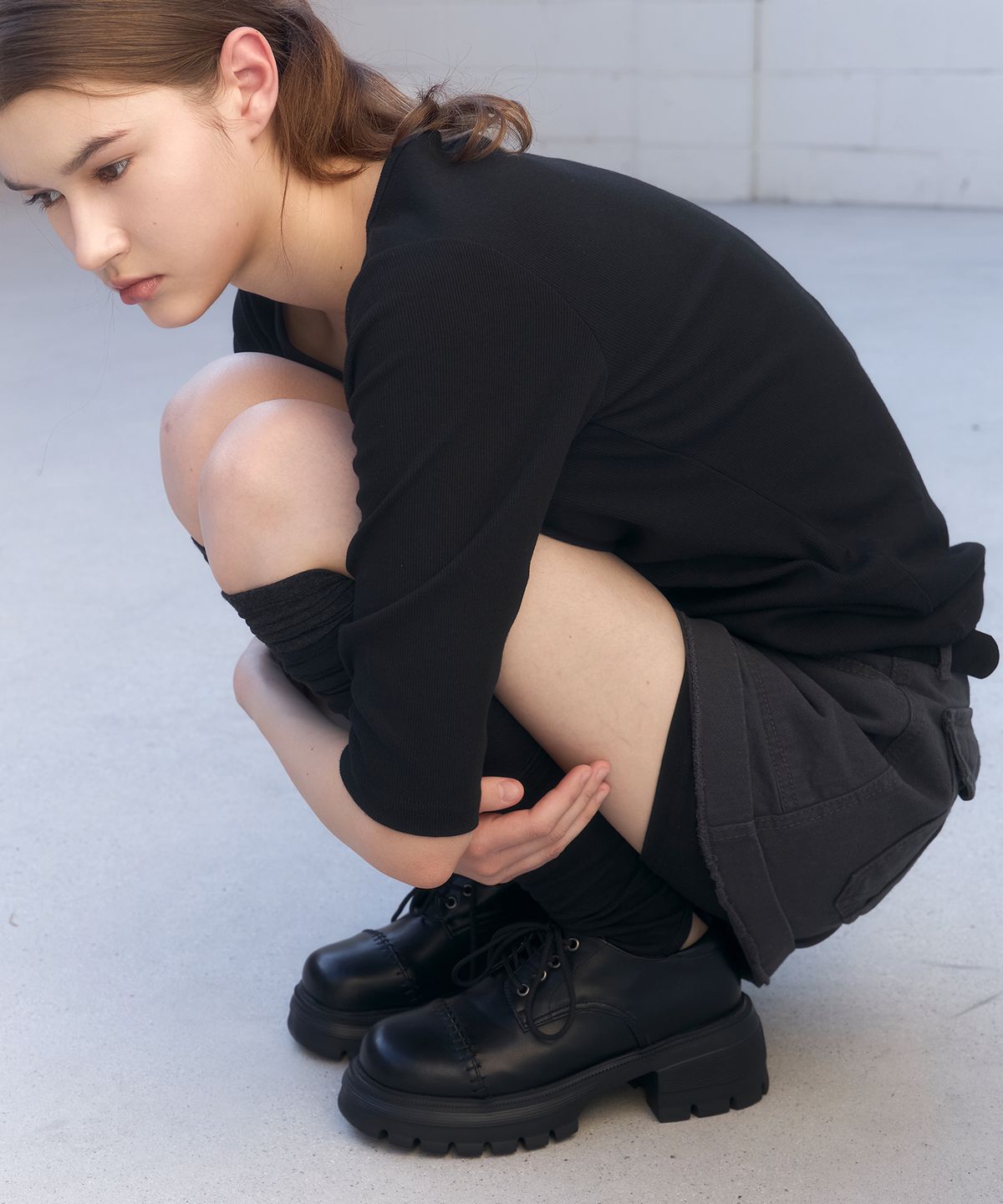 세스띠(CESTI) 레일웨이 더비 로퍼 (BLACK)