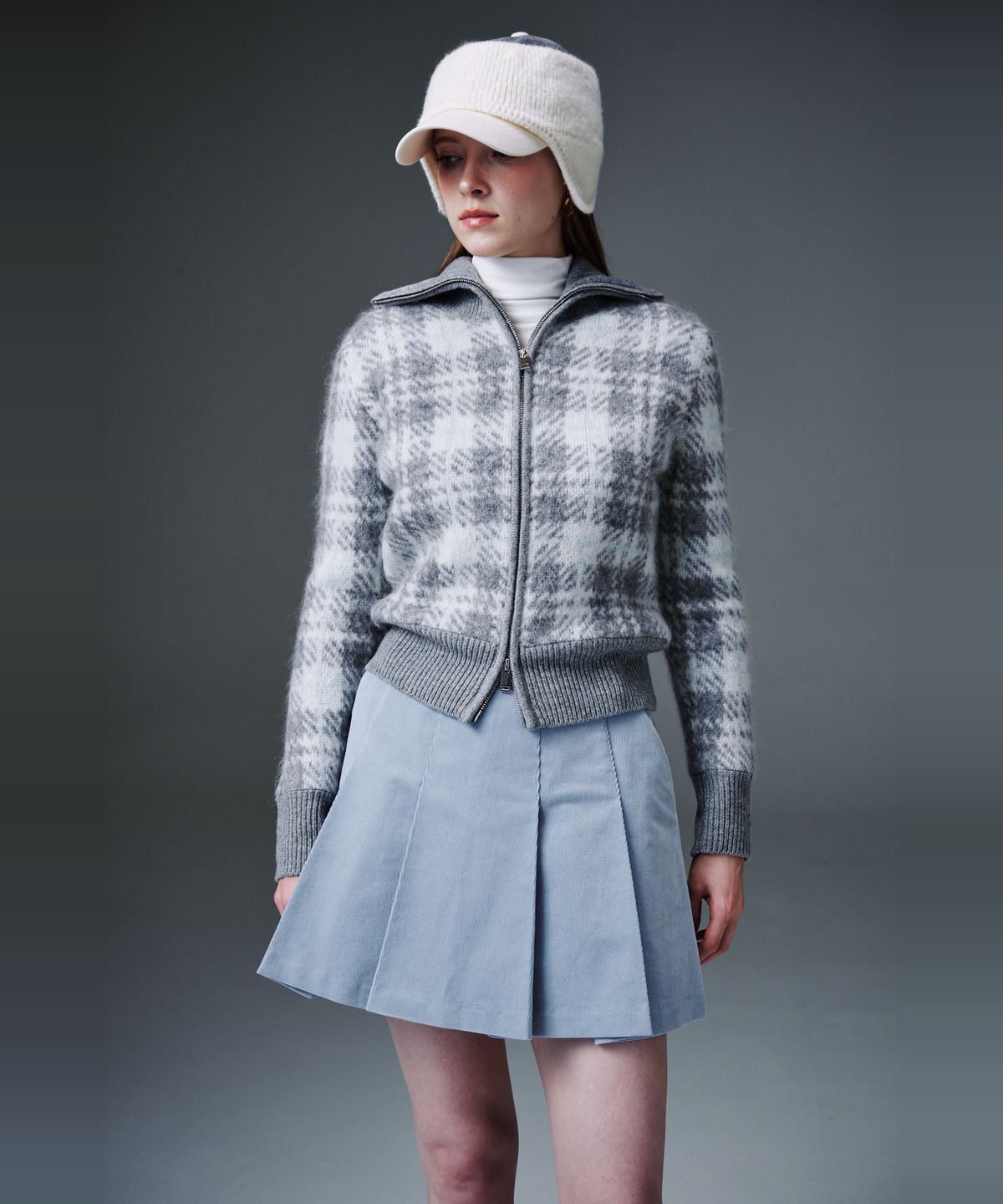 크림골프(KLIMGOLF) Corduroy Flap Pocket Skirt 코듀로이 플랩 포켓 스커트