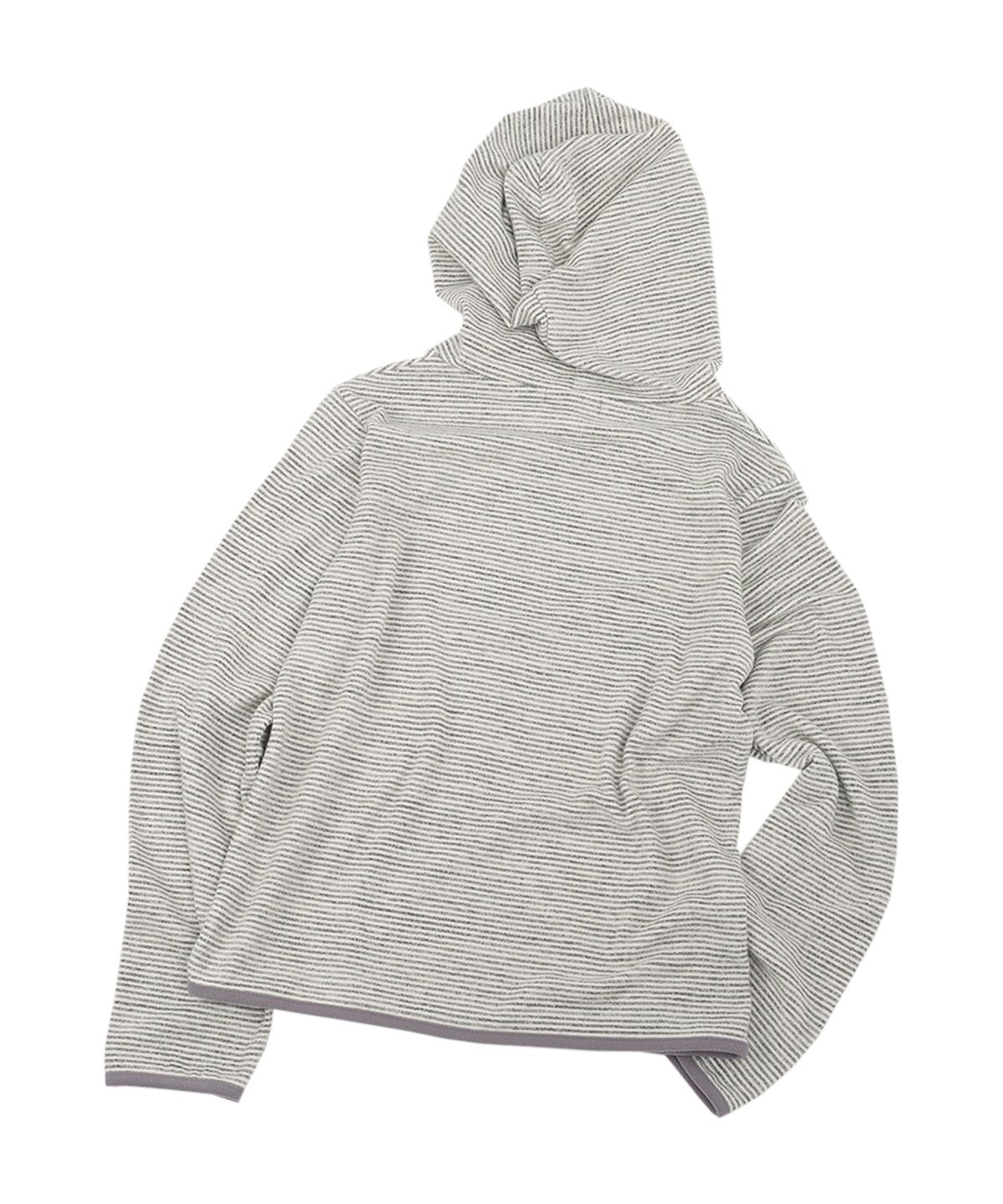 써넥트(SUNNECT) Stripe Taped Hoodie - Grey