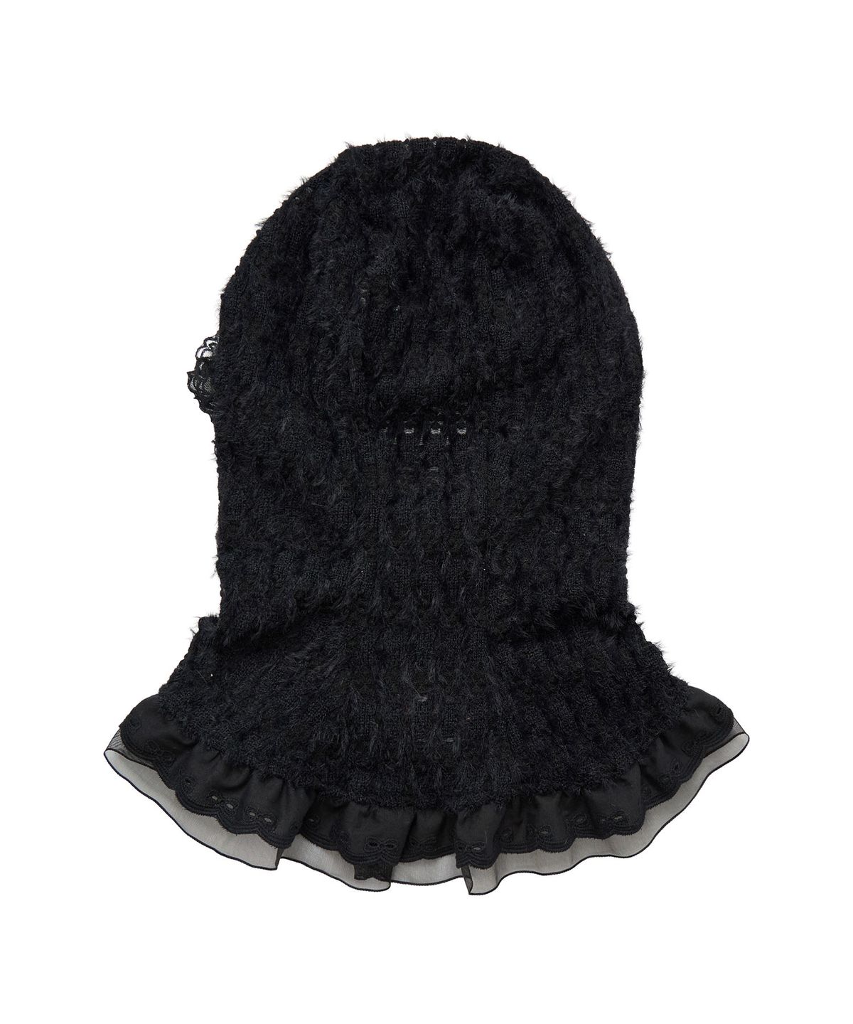 유쓰배쓰(YOUTHBATH) YB x xiuxiu Look at Me Balaclava_Black