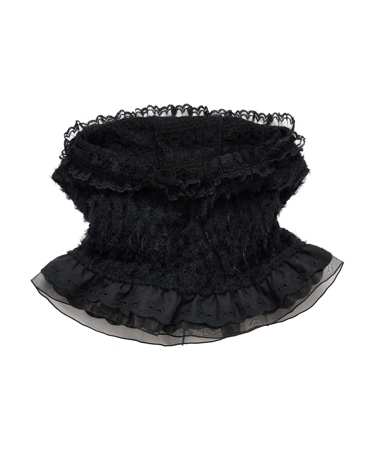 유쓰배쓰(YOUTHBATH) YB x xiuxiu Look at Me Balaclava_Black