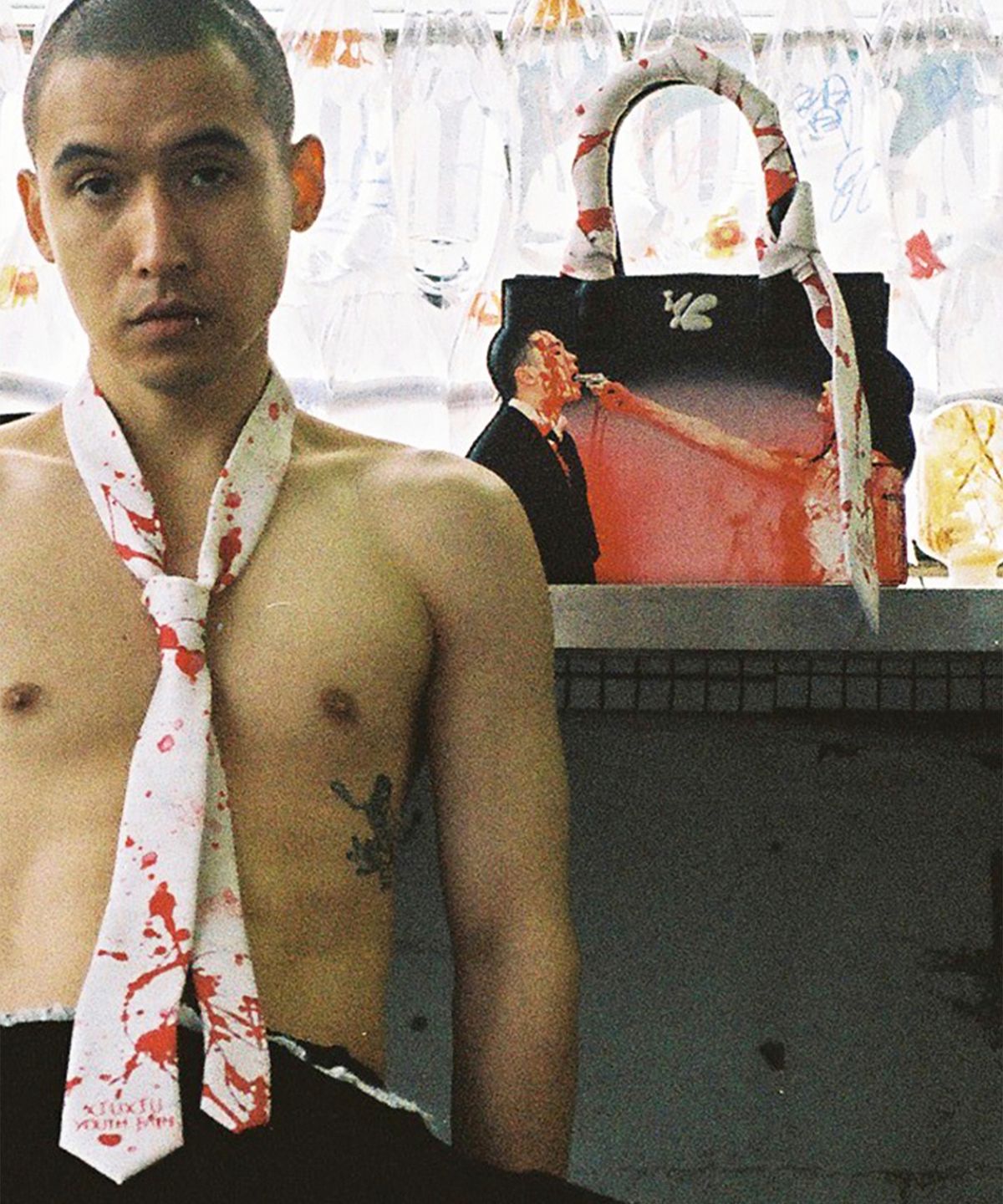 유쓰배쓰(YOUTHBATH) YB x xiuxiu Blood Romance Bag