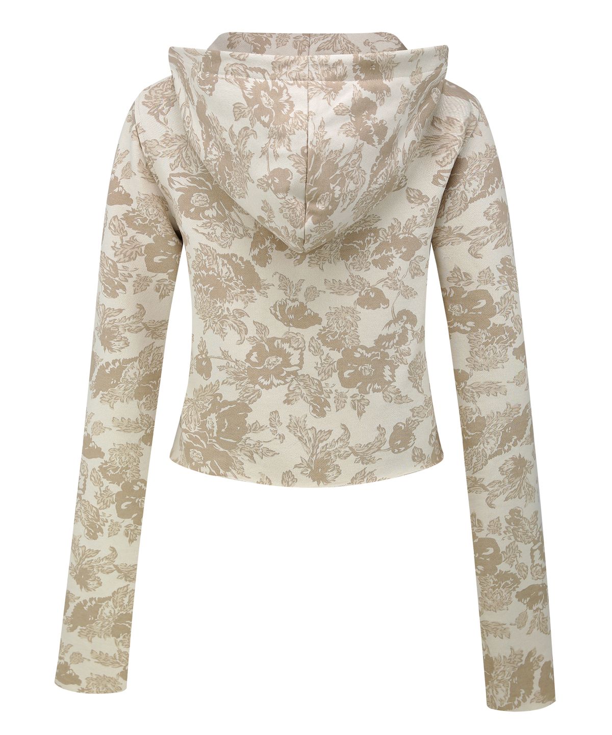 루루서울(LOULOUSEOUL) LILY WESTERN ZIP HOODIE (IVORY)