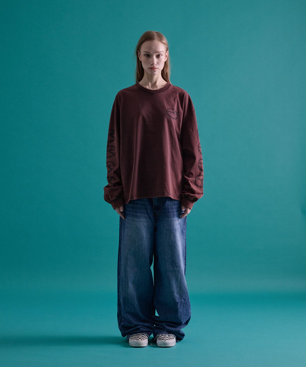 카이소(KYSO) [Trend Space x KYSO] Loose Fit Denim Blue