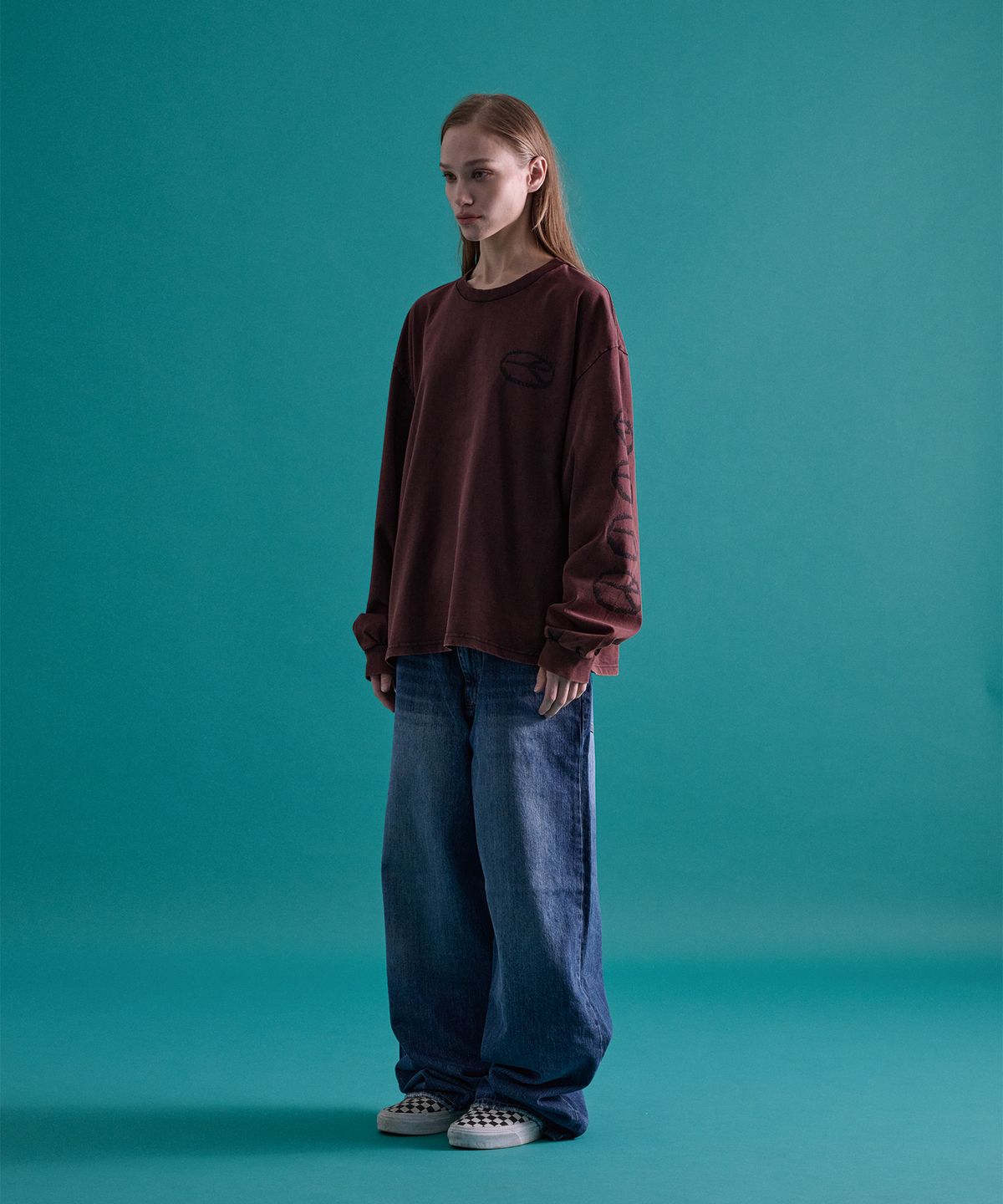 카이소(KYSO) [Trend Space x KYSO] Loose Fit Denim Blue