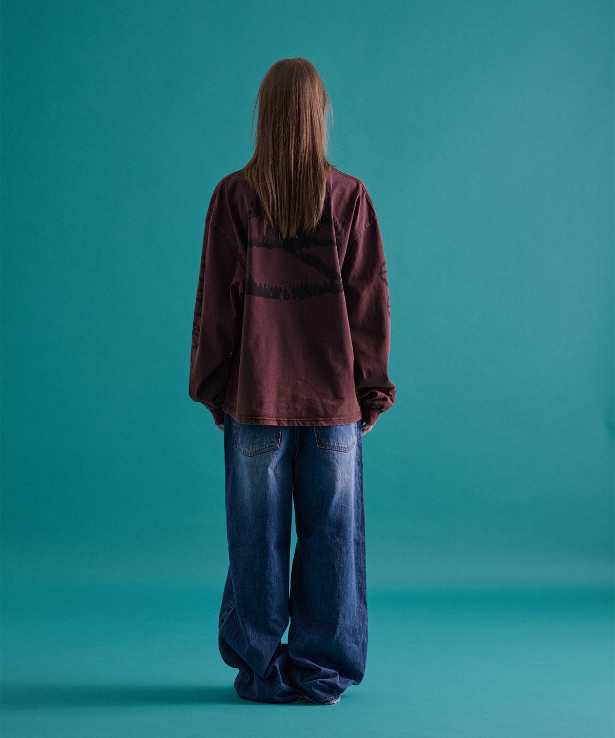 카이소(KYSO) [Trend Space x KYSO] Loose Fit Denim Blue