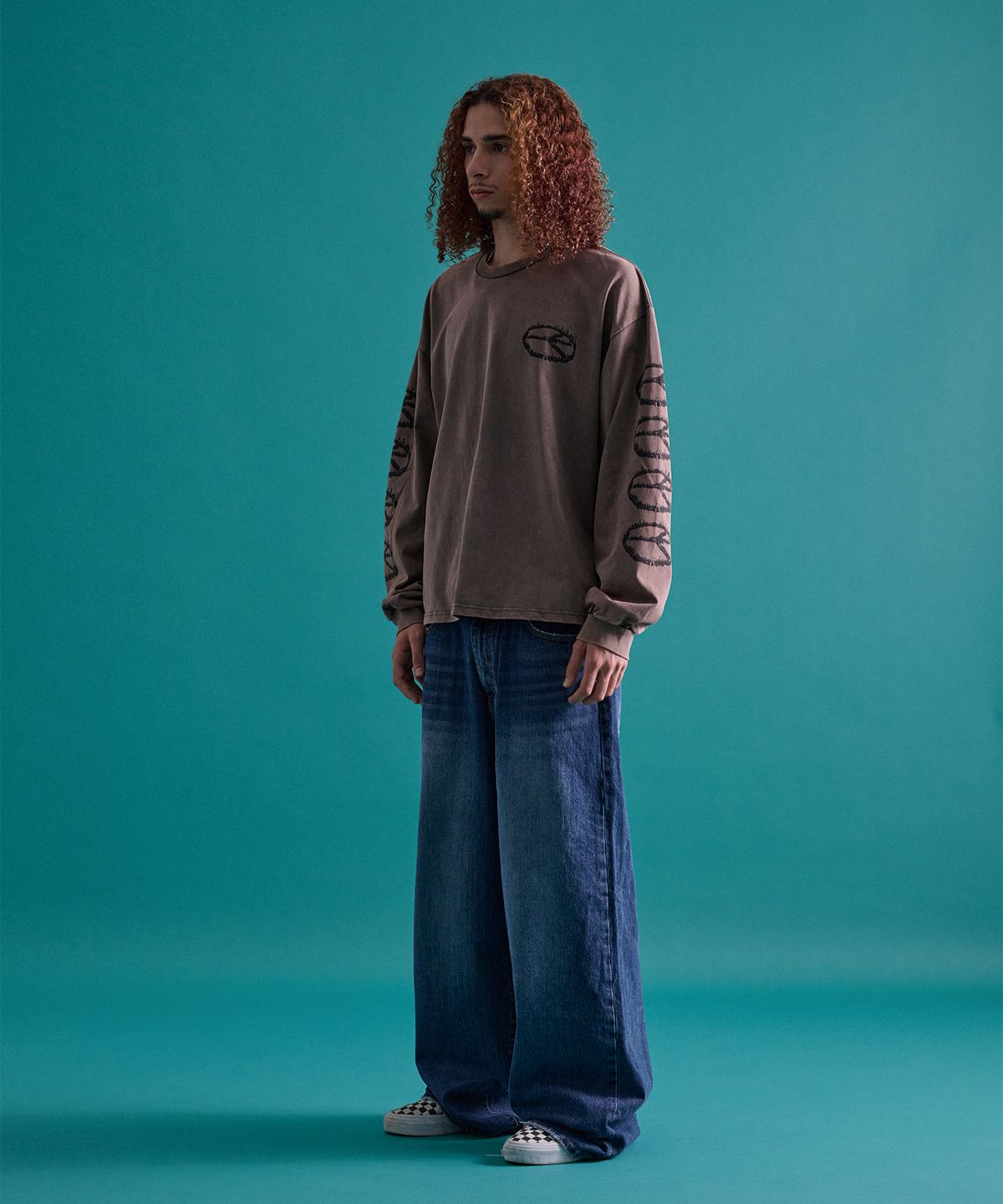 카이소(KYSO) [Trend Space x KYSO] Loose Fit Denim Blue