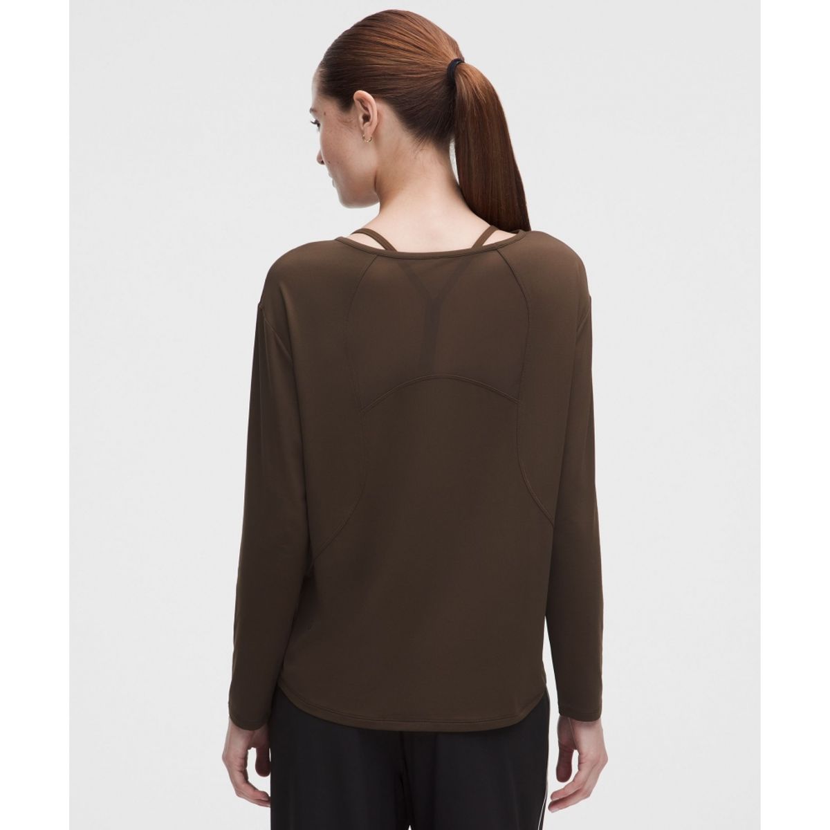 룰루레몬(LULULEMON) SmoothCover 메쉬백 롱슬리브 셔츠  WALC