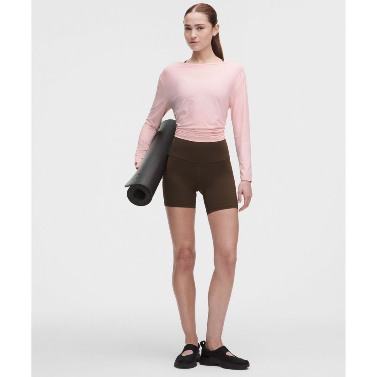 룰루레몬(LULULEMON) SmoothCover 메쉬백 롱슬리브 셔츠  PIAR