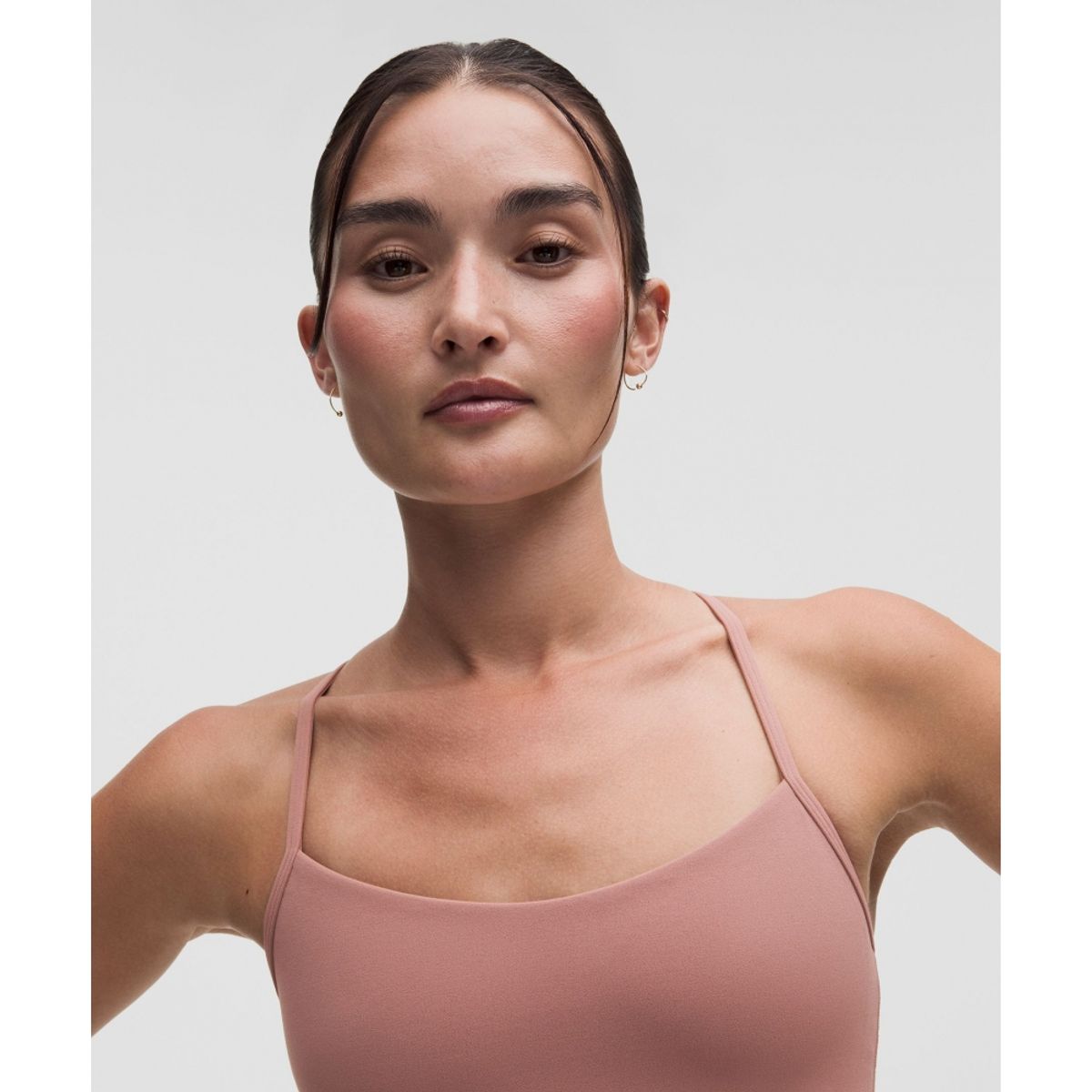 룰루레몬(LULULEMON) 플로우 Y 브라 Nulu *라이트 서포트, B C컵 아시아 핏