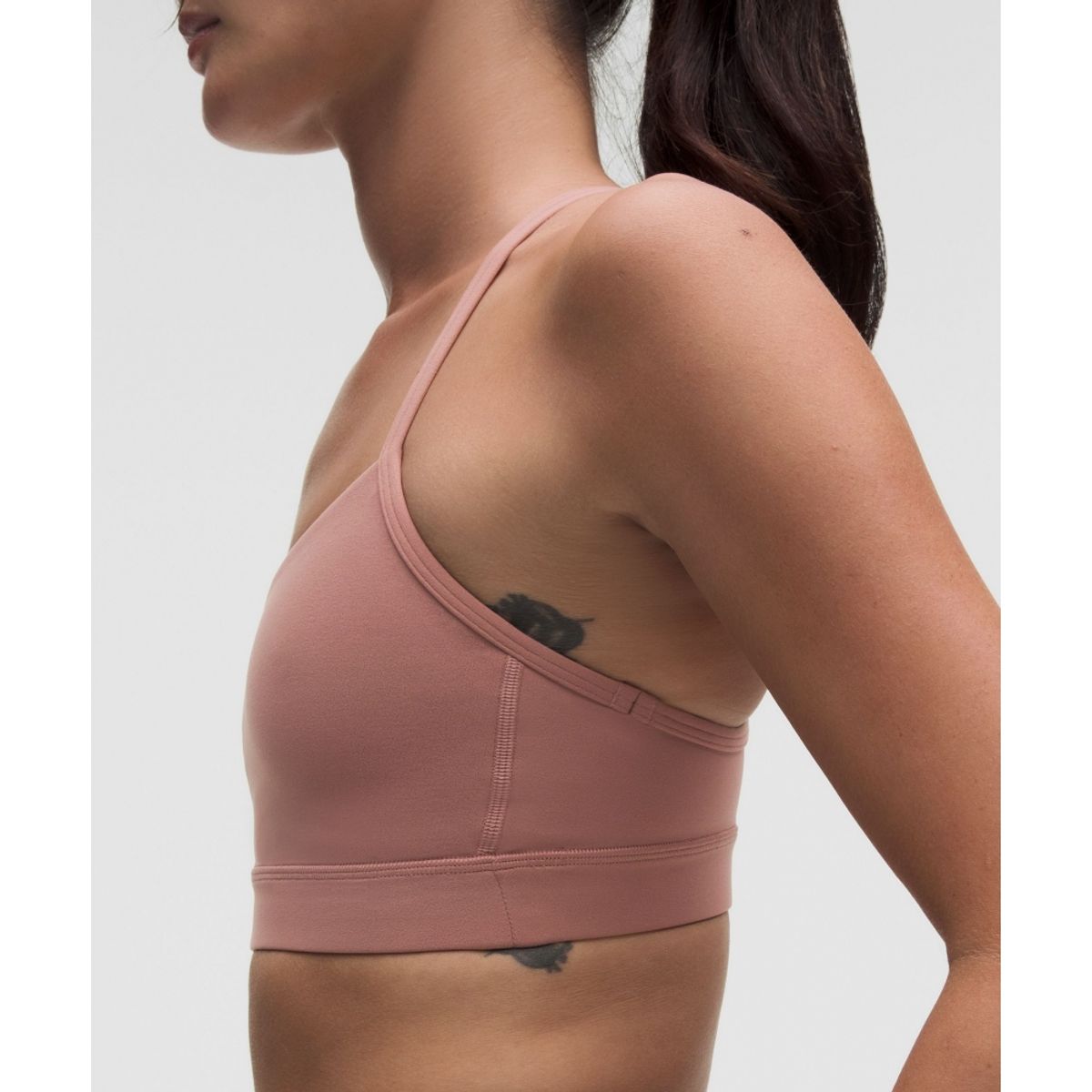 룰루레몬(LULULEMON) 플로우 Y 브라 Nulu *라이트 서포트, B C컵 아시아 핏