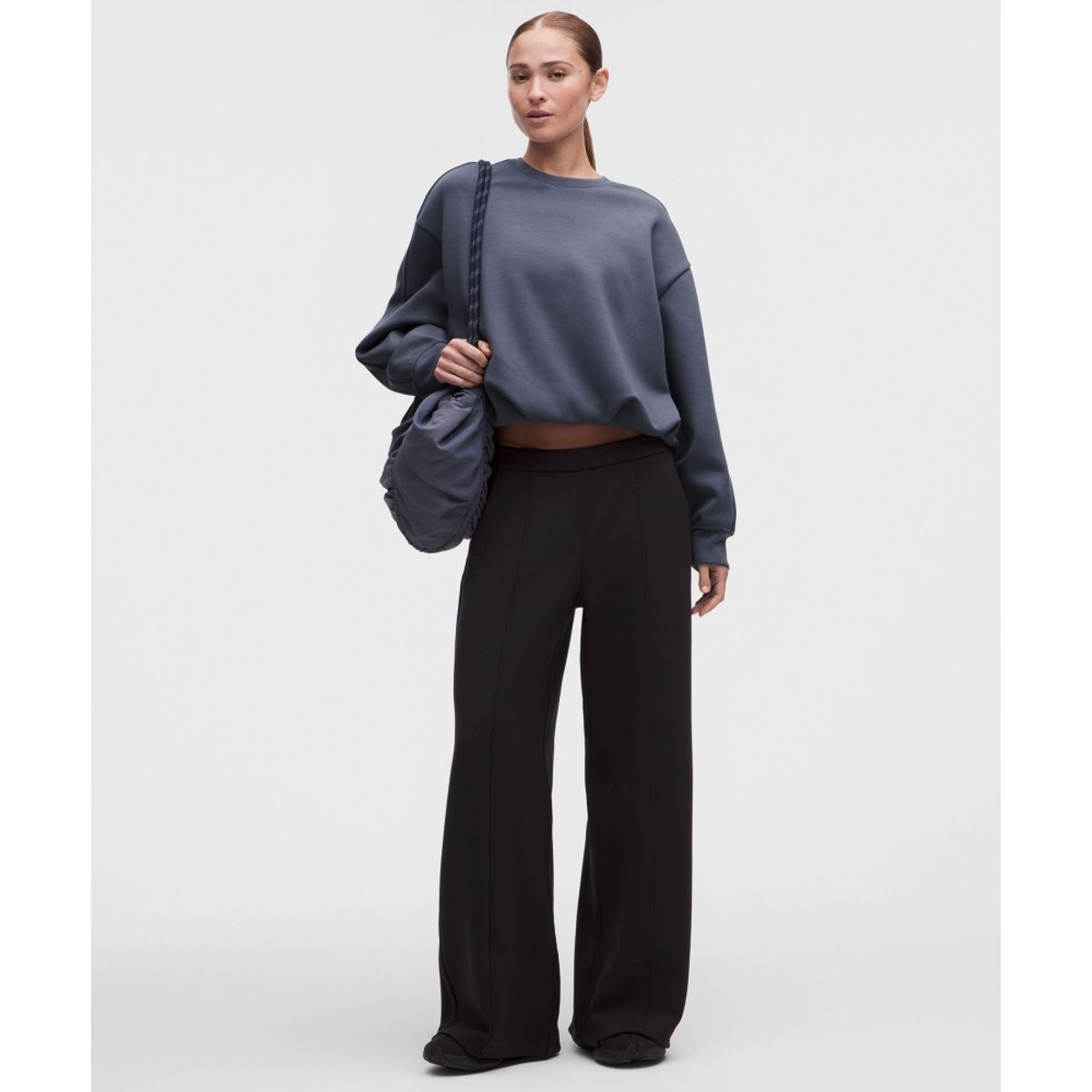룰루레몬(LULULEMON) 스무드 스페이서 오버사이즈드 크루  DDND
