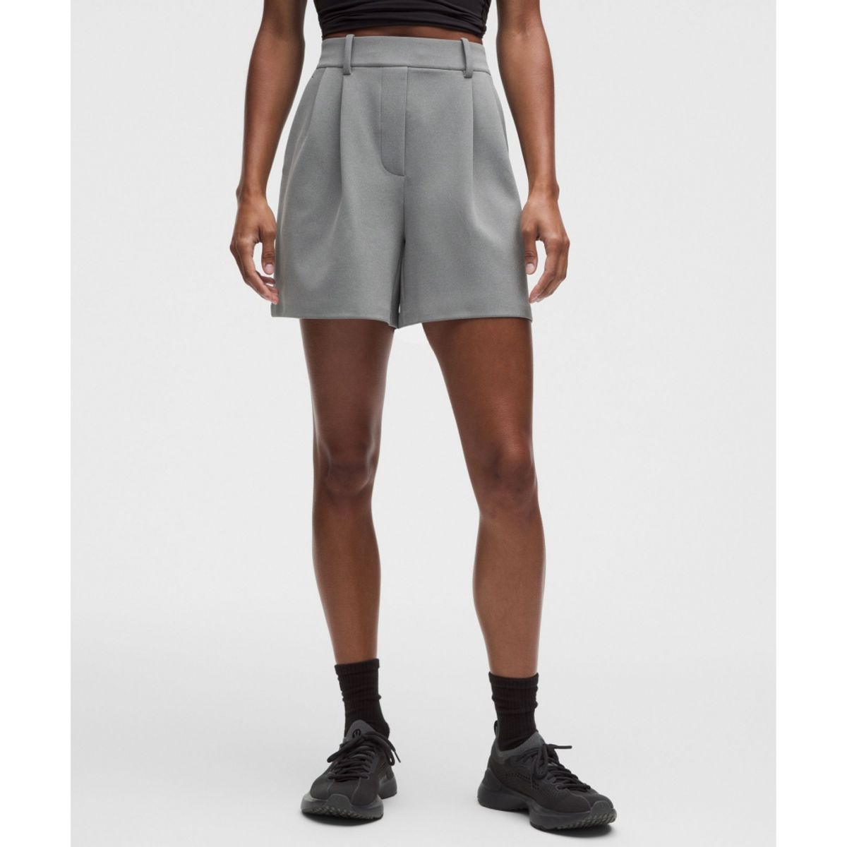 룰루레몬(LULULEMON) 데이드리프트 하이라이즈 플리티드 쇼츠 5inch *트윌  ONYG