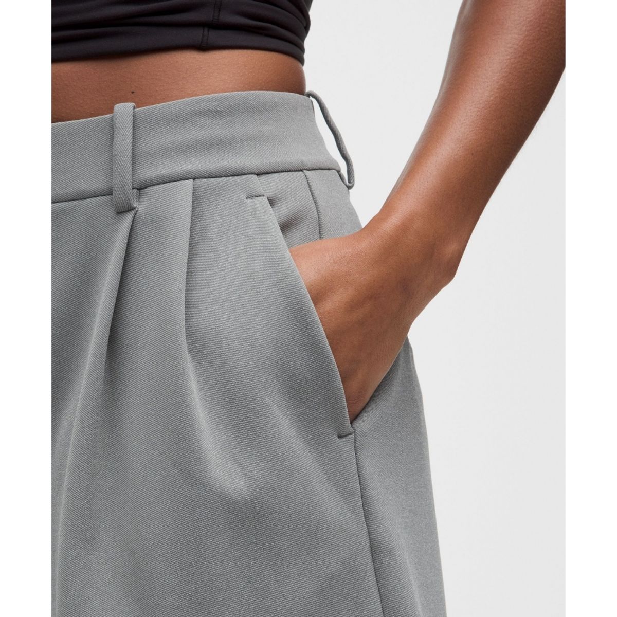 룰루레몬(LULULEMON) 데이드리프트 하이라이즈 플리티드 쇼츠 5inch *트윌  ONYG