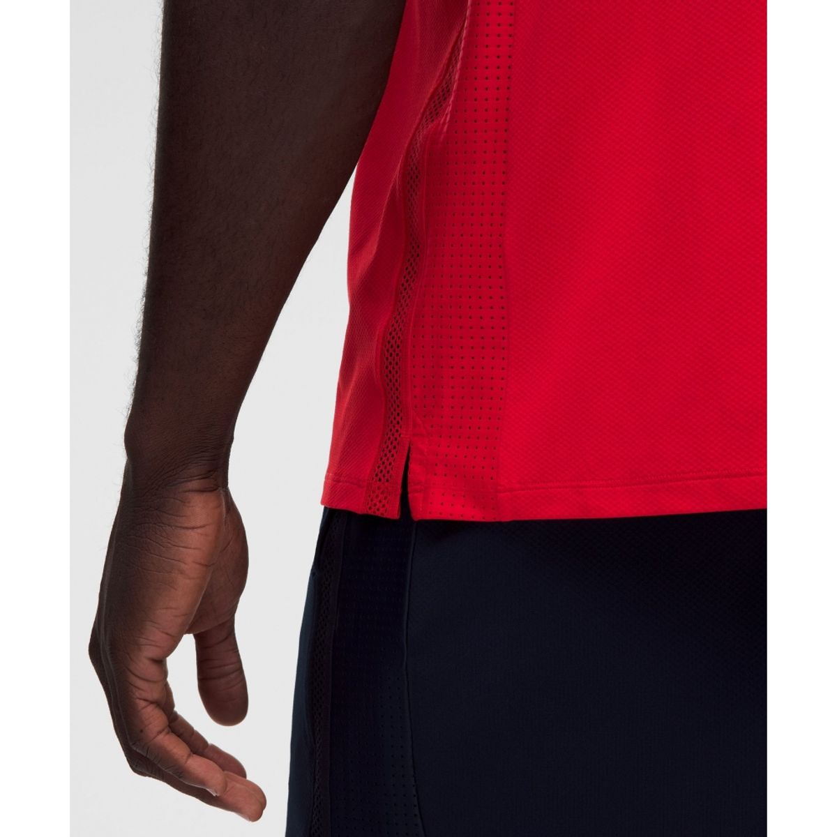 룰루레몬(LULULEMON) UV 프로텍티브 메쉬 패널 테니스 셔츠  OXFD