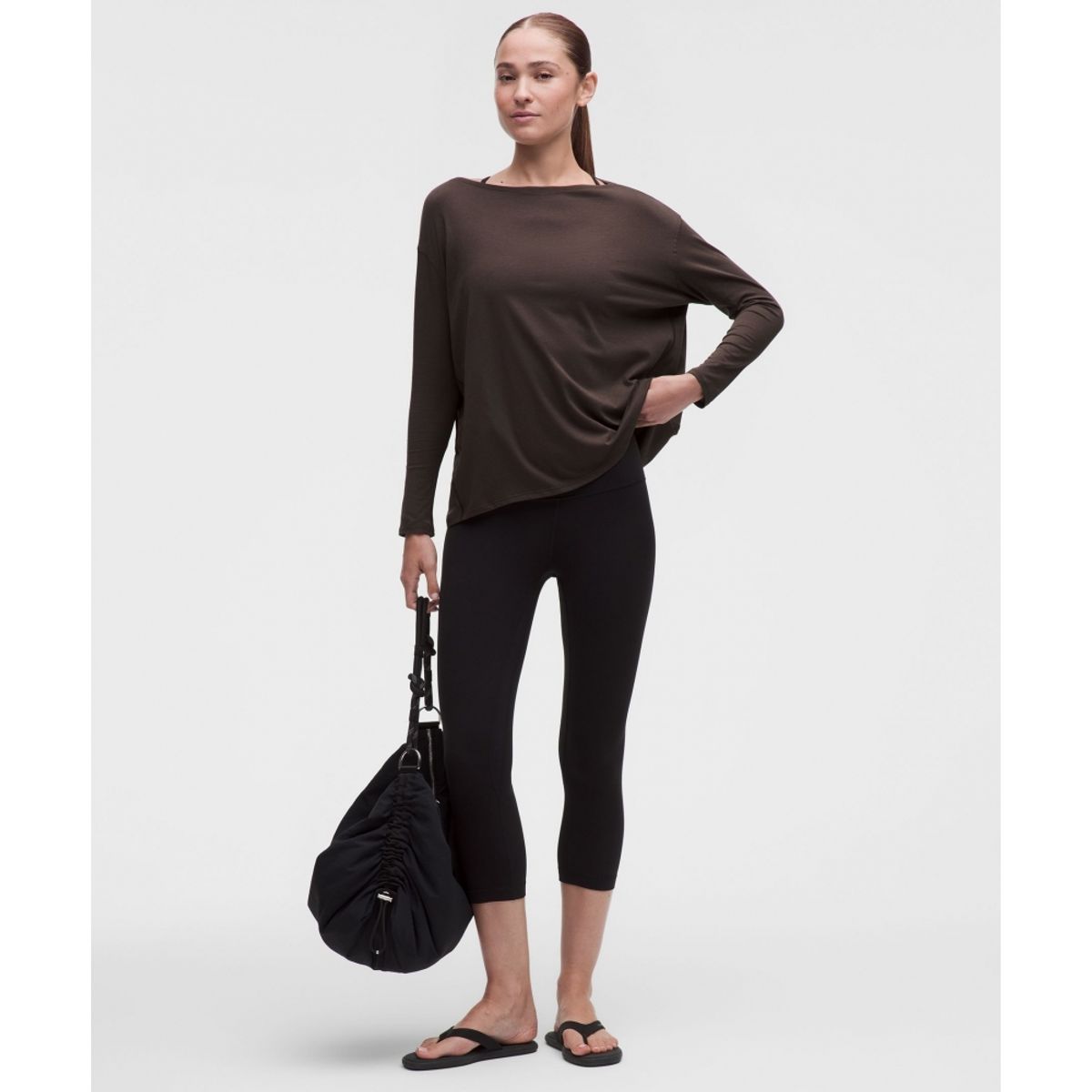 룰루레몬(LULULEMON) 백 인 액션 코튼 롱슬리브 셔츠  MAMU