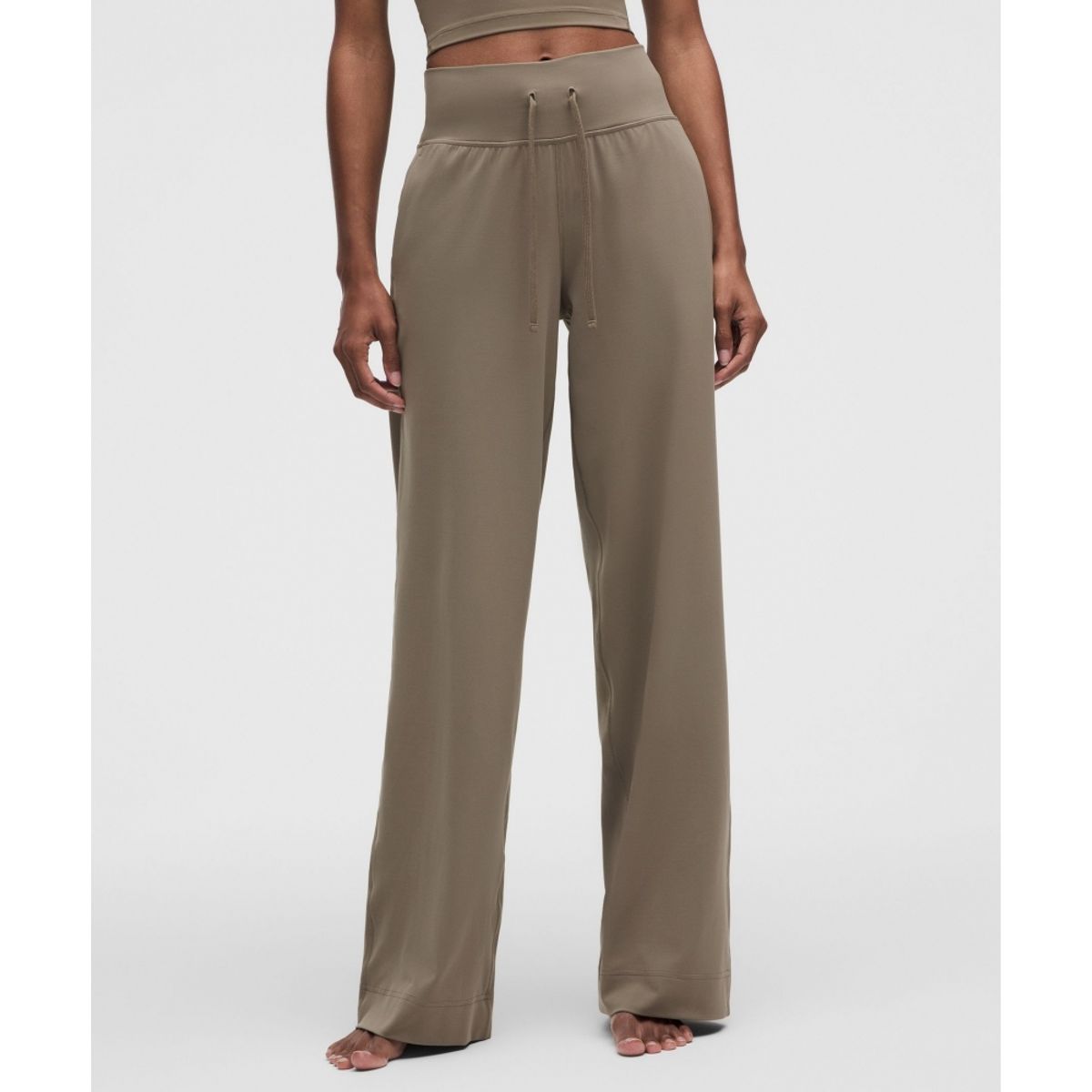 룰루레몬(LULULEMON) 그루브 와이드 레그 하이라이즈 팬츠 *레귤러  CYFR