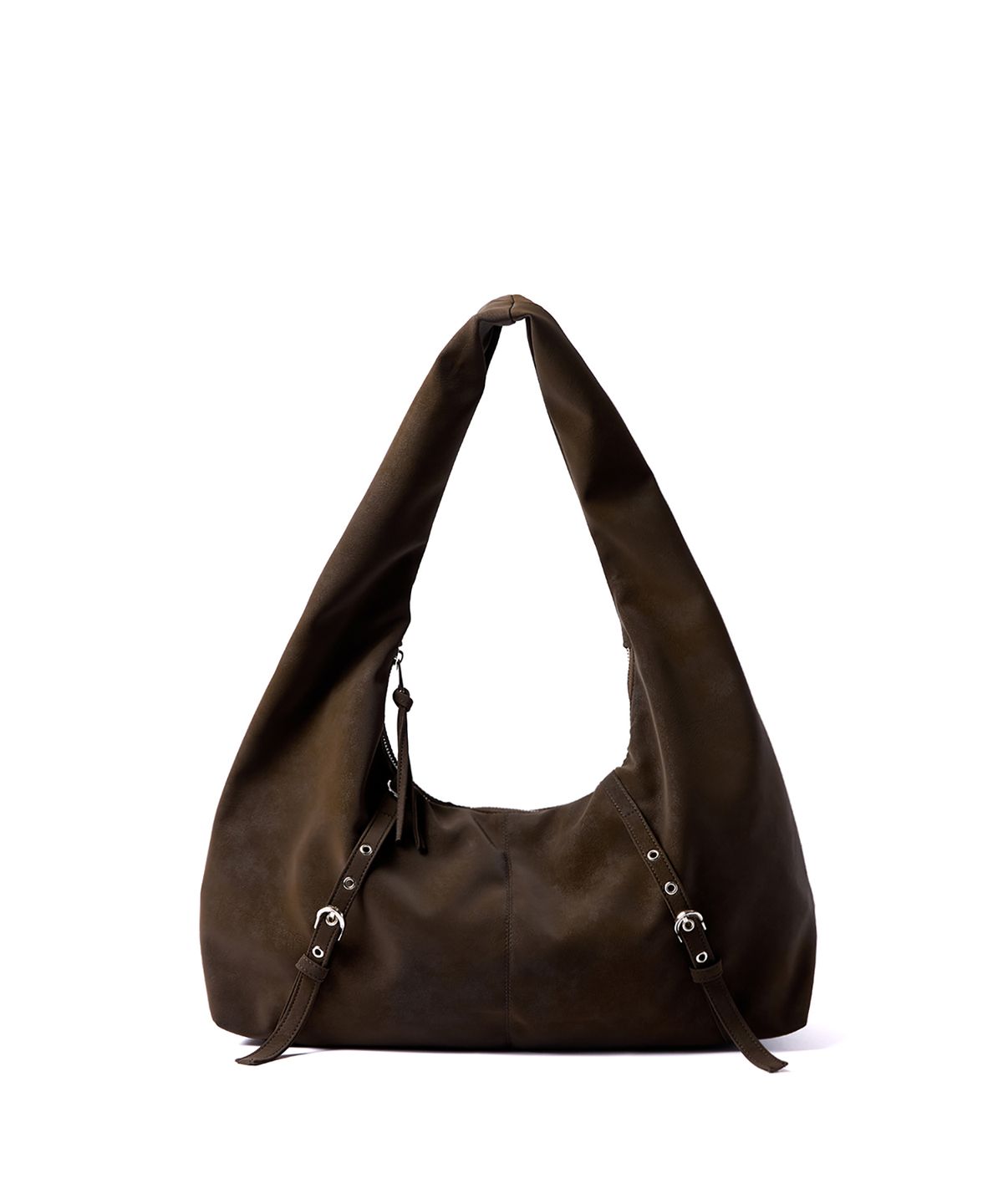 피시아(PICEA) Belted Hobo Bag [Umber]