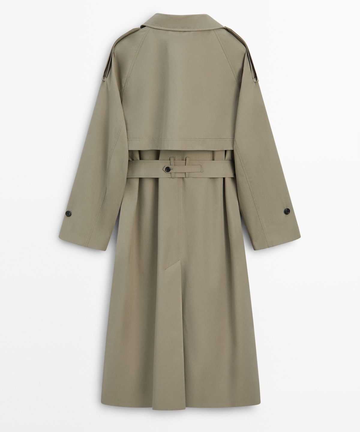 마시모두띠(MASSIMO DUTTI) 더블 브레스티드 트렌치코트