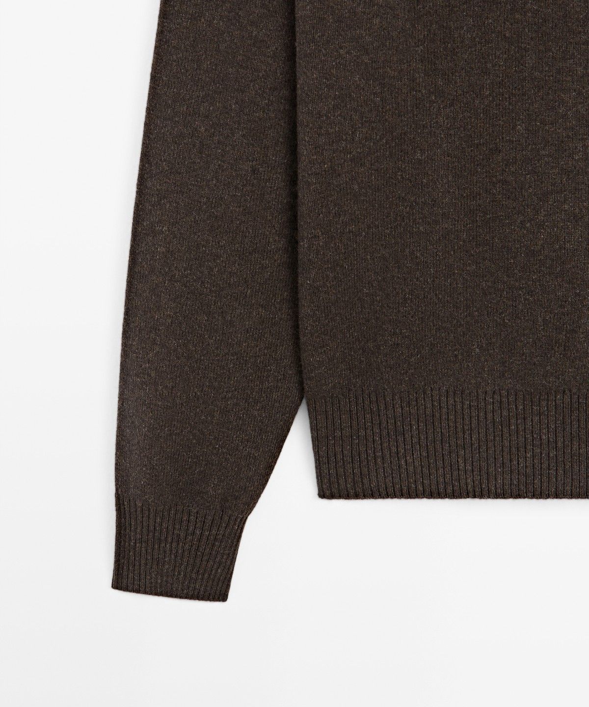 마시모두띠(MASSIMO DUTTI) 버튼 디테일 퍼킨스 칼라 가디건