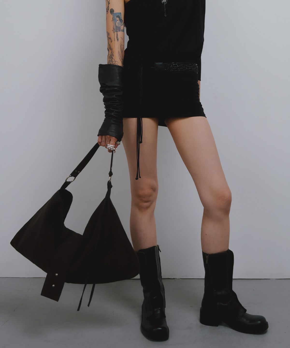 피시아(PICEA) Grid Bag [Umber]
