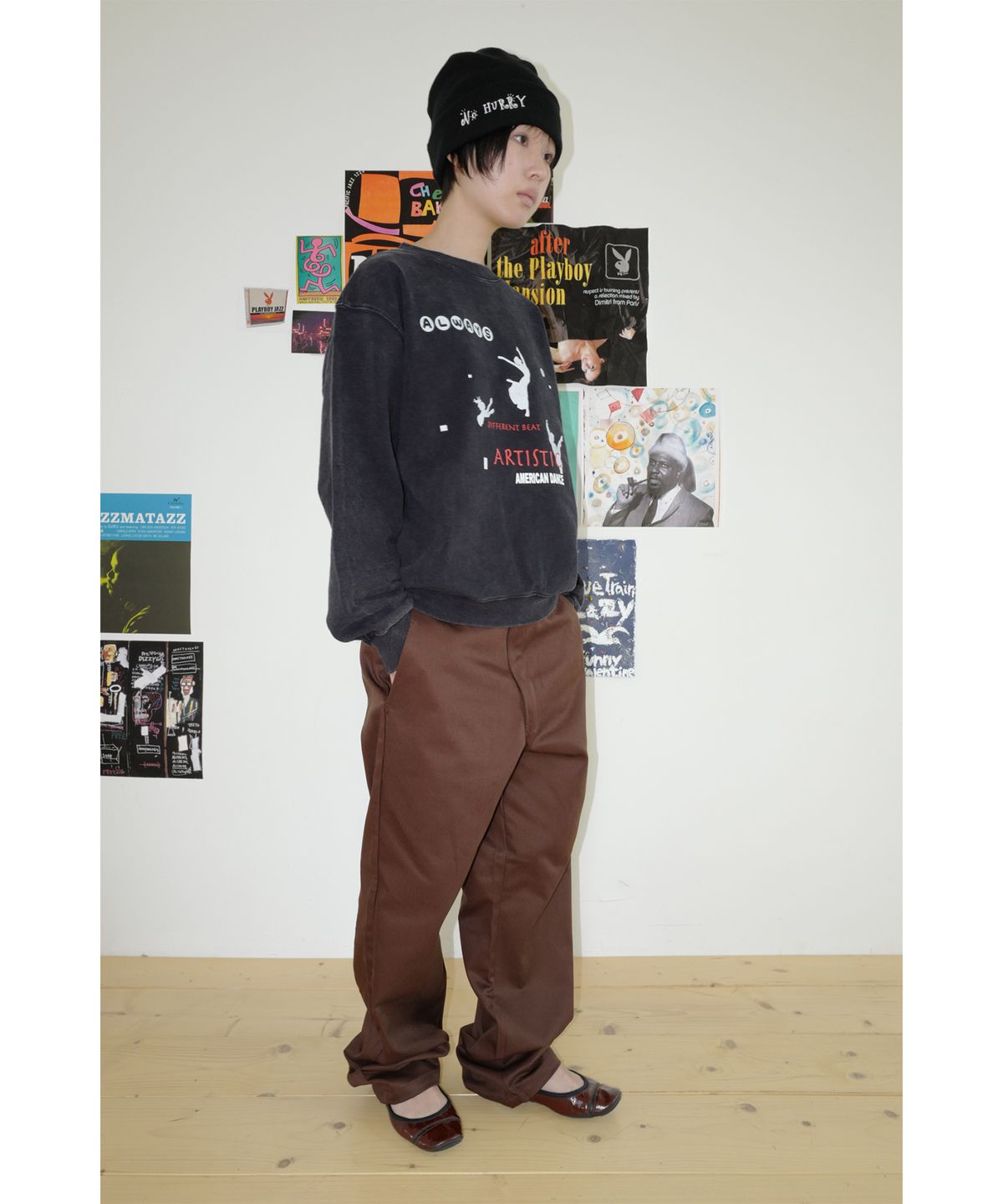 더 스캇렉(THE SCOT WRECK) Downtown Pants (Dark Brown)