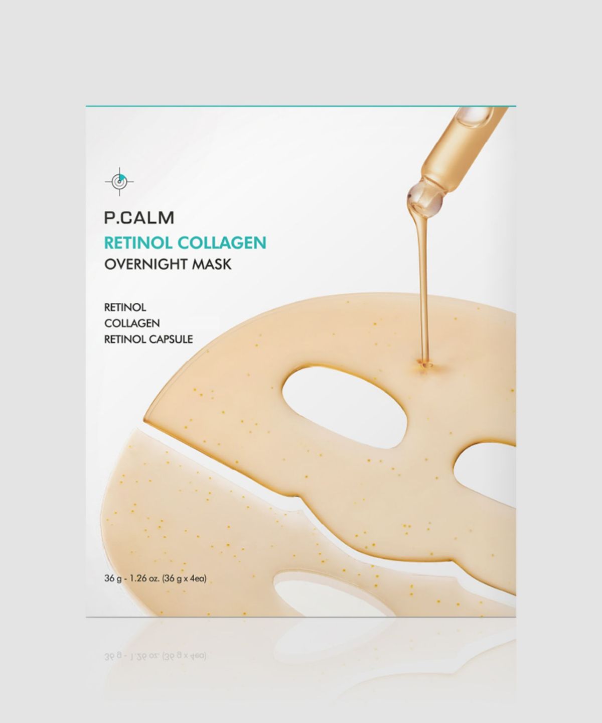 피캄(PCALM) [총 20매] 레티놀 콜라겐 오버나이트 마스크 4BOX + 레티놀 콜라겐 오버나이트 마스크 1BOX