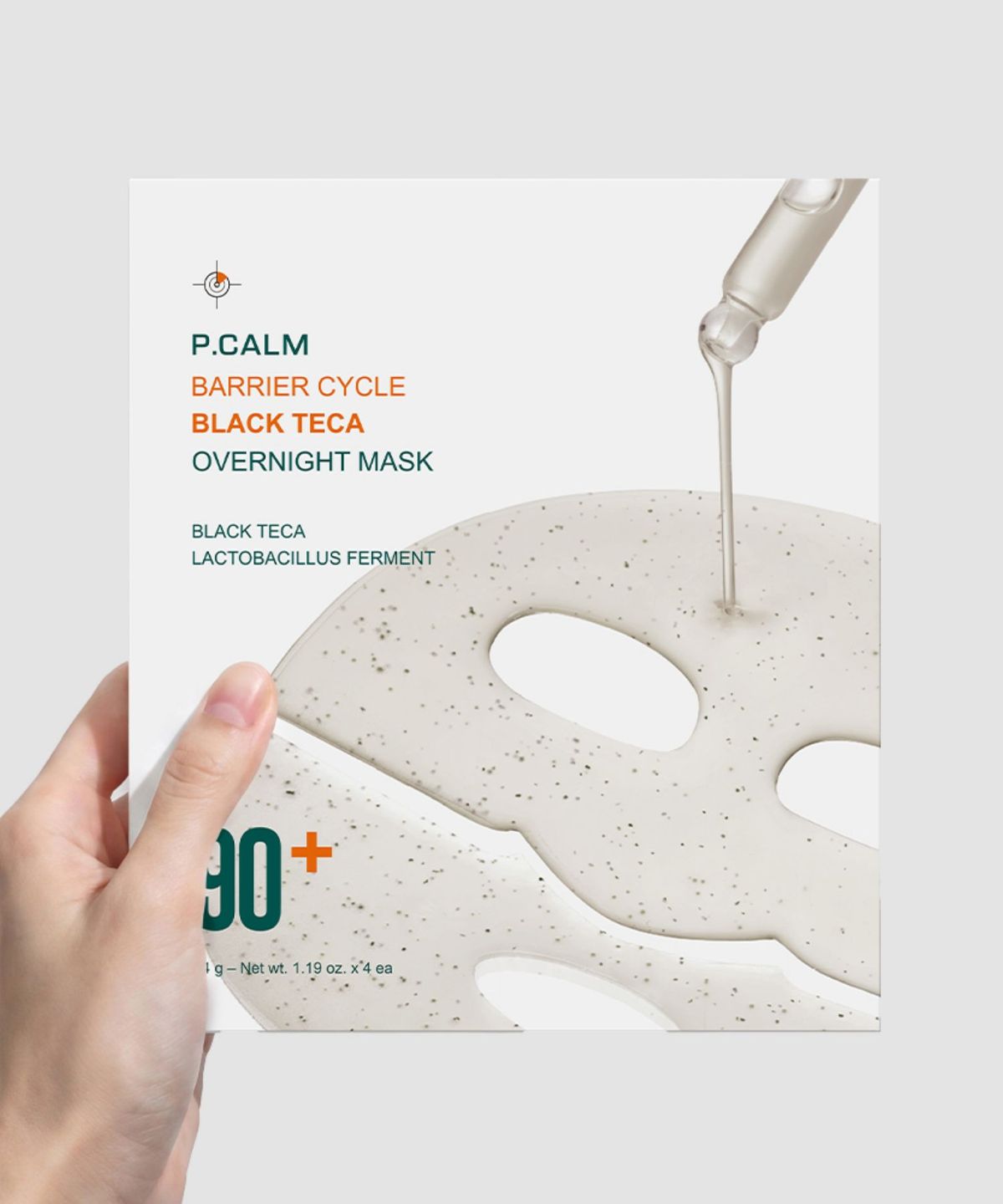 피캄(PCALM) [총 20매] 베리어사이클 블랙테카 오버나이트 마스크 4BOX + 베리어사이클 블랙테카 오버나이트 마스크 1BOX