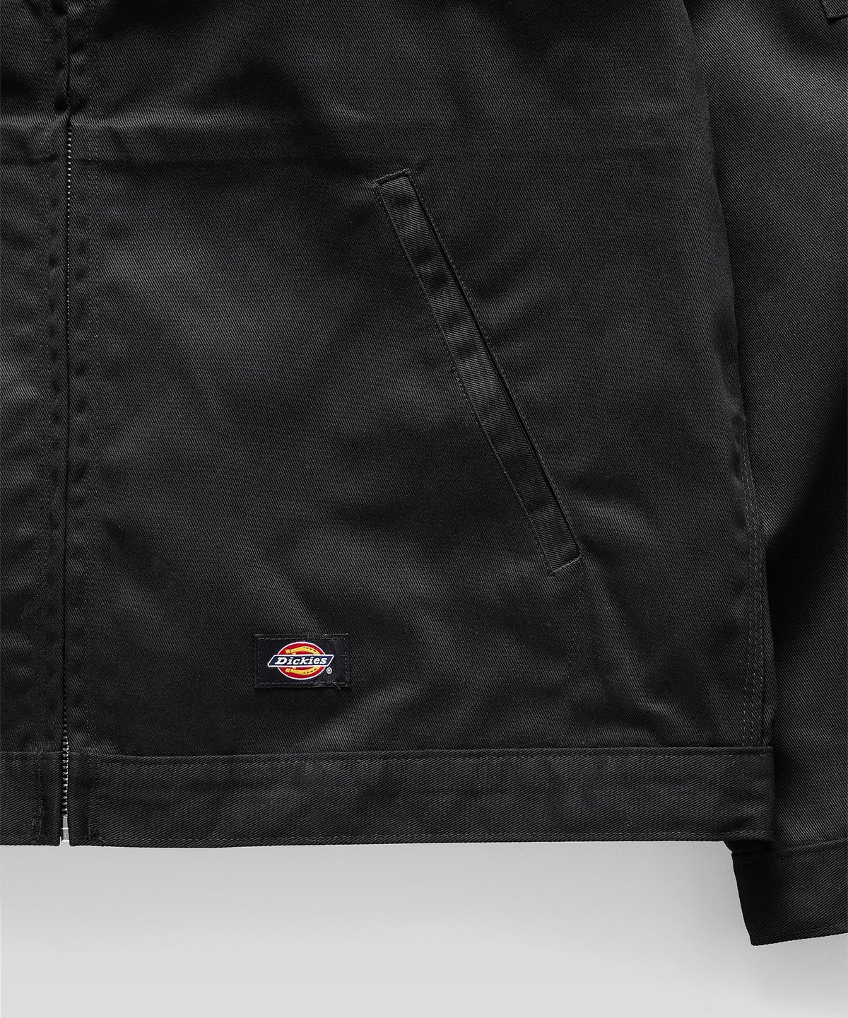 디키즈(DICKIES) (S,M,L) 디키즈 x 벤슨 레더스 아이젠하워 재킷 Black