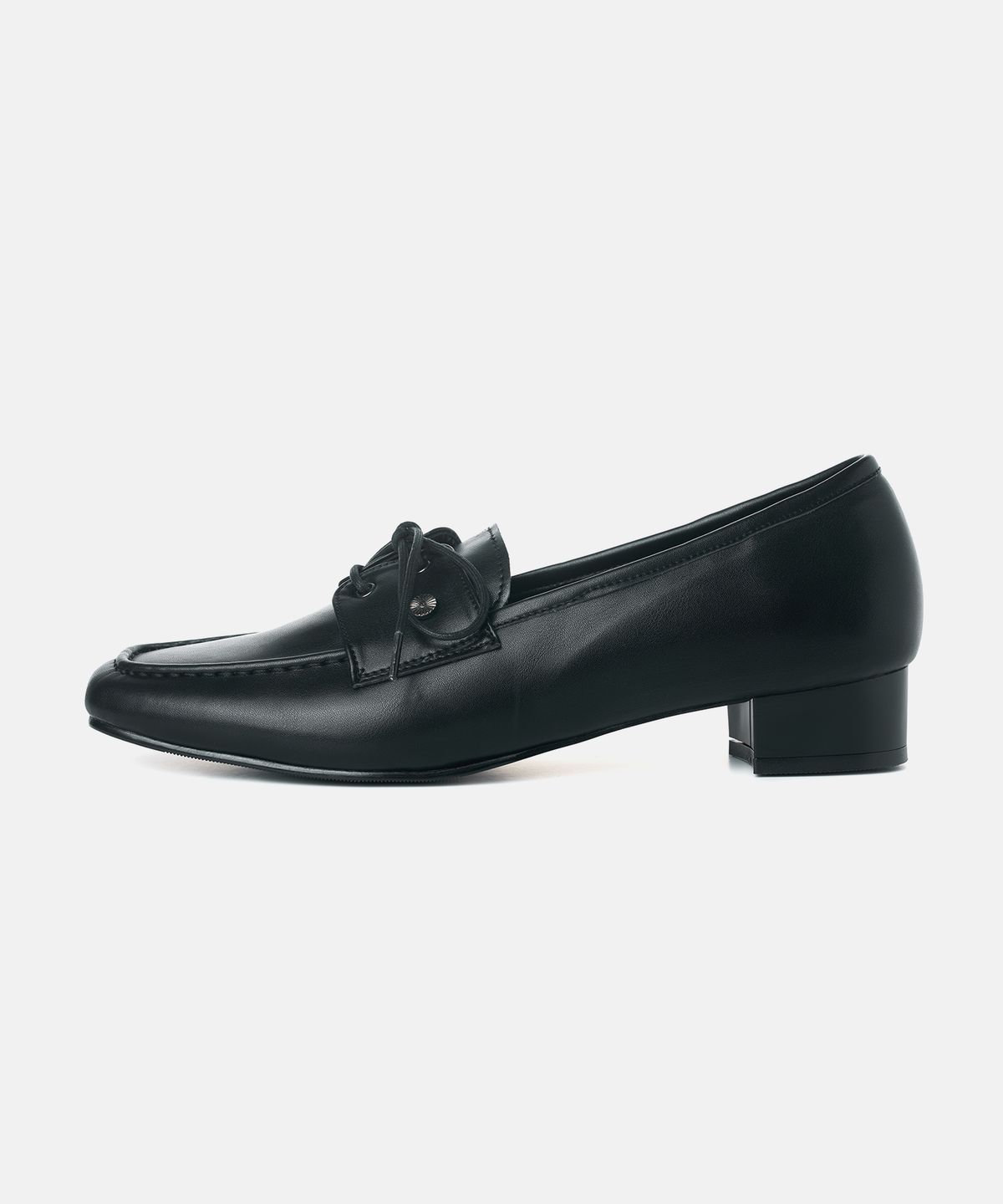 커스텀에이드 우먼(CUSTOMADE WOMAN) 로웬 빈티지 로퍼 힐 3/6cm (CW0113BK)