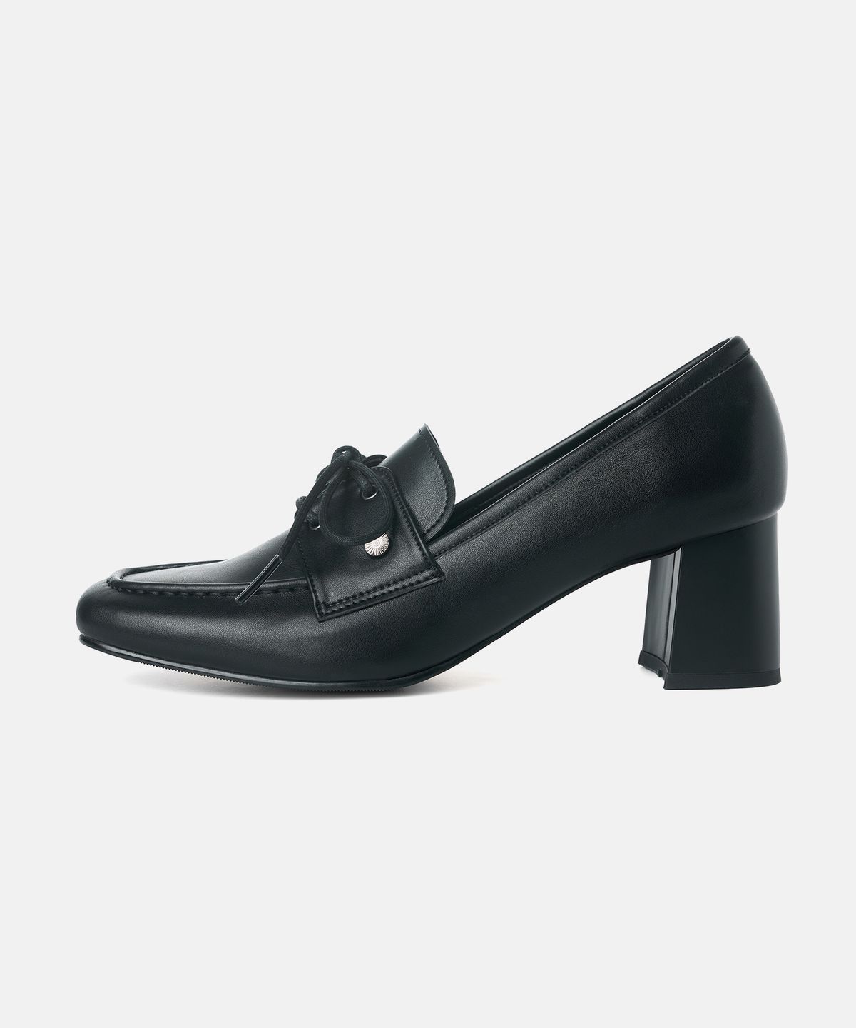 커스텀에이드 우먼(CUSTOMADE WOMAN) 로웬 빈티지 로퍼 힐 3/6cm (CW0113BK)