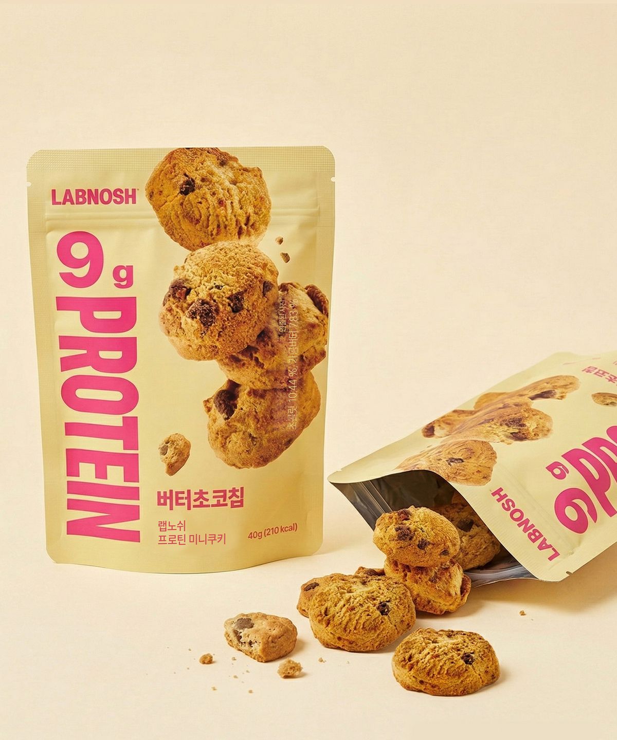 랩노쉬(LABNOSH) 단백쿠키 미니 버터초코칩 (20개입)
