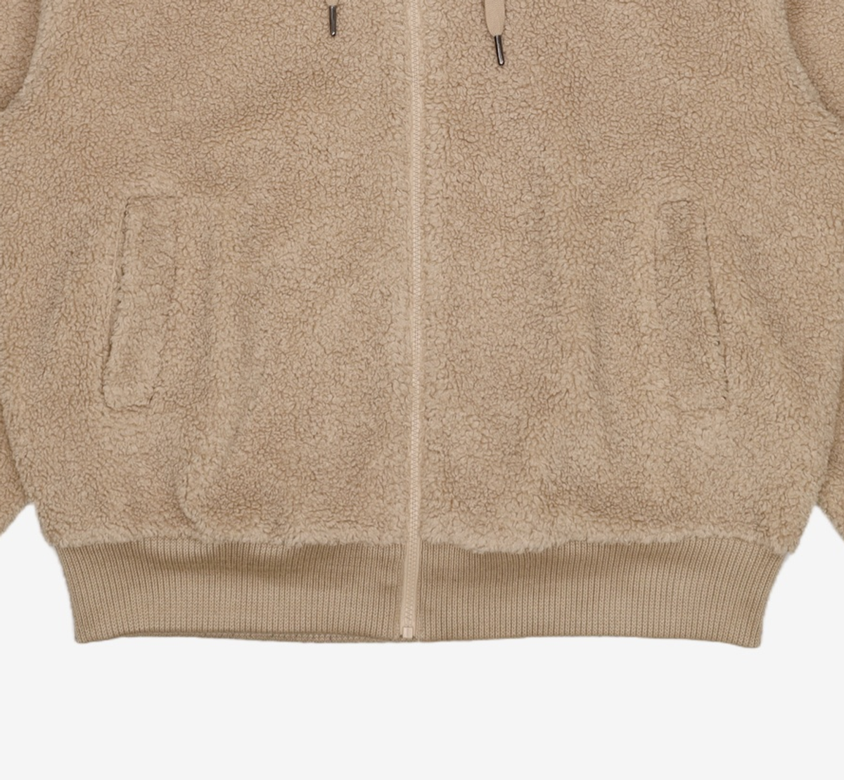 게스(GUESS) 남녀공용  뽀글이 후드 집업 XL