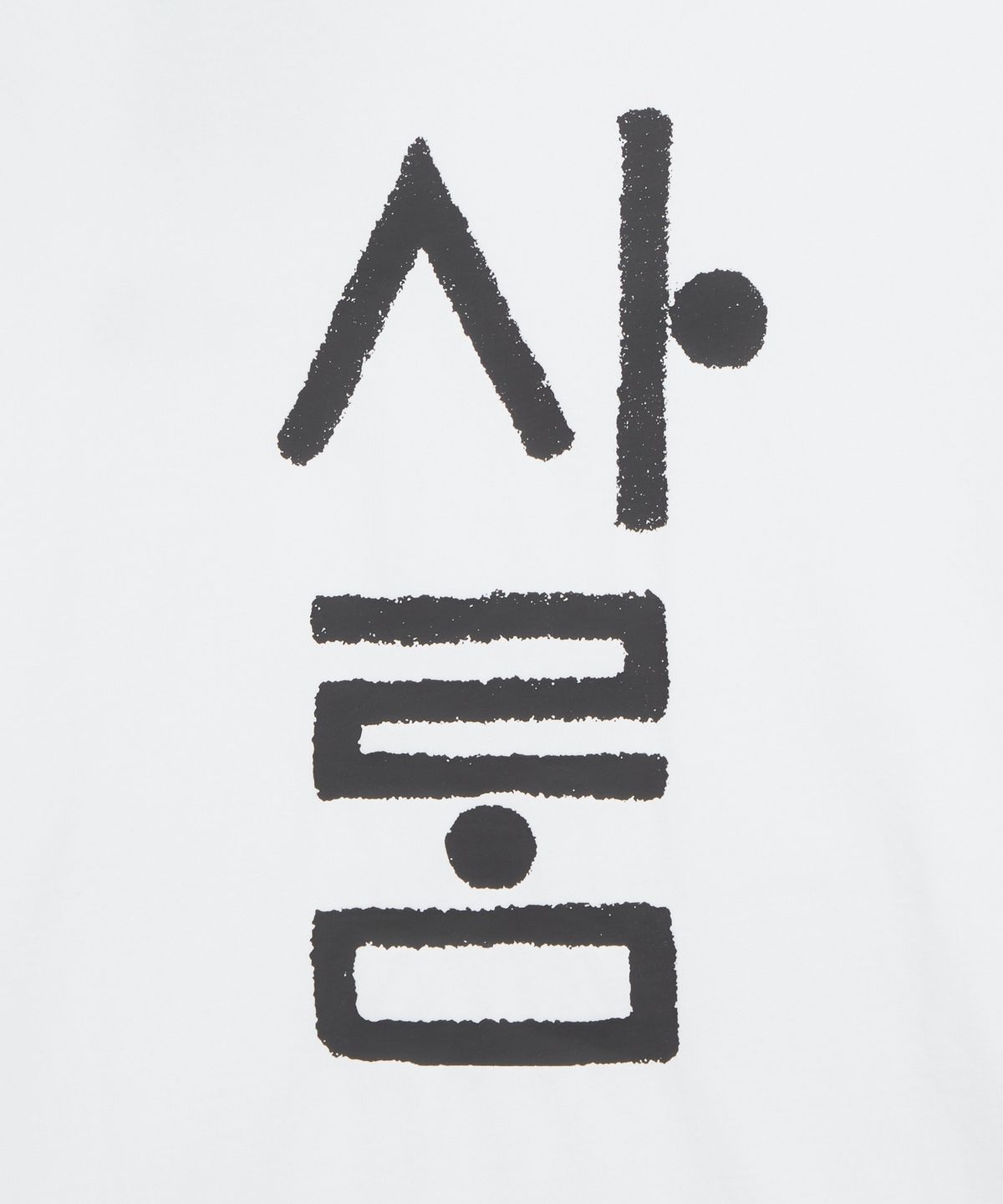 노스페이스(THE NORTH FACE) NT7UT95C 한글 반팔 티셔츠 3 WHITE