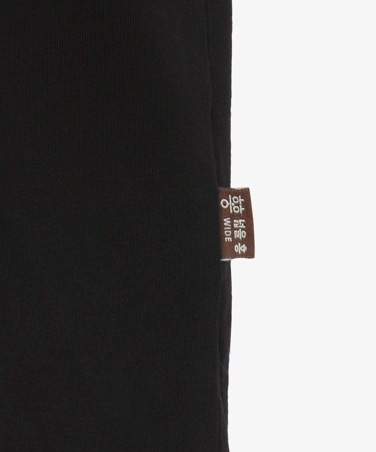 노스페이스(THE NORTH FACE) NT7UT96G 한글 반팔 티셔츠 MATT BLACK