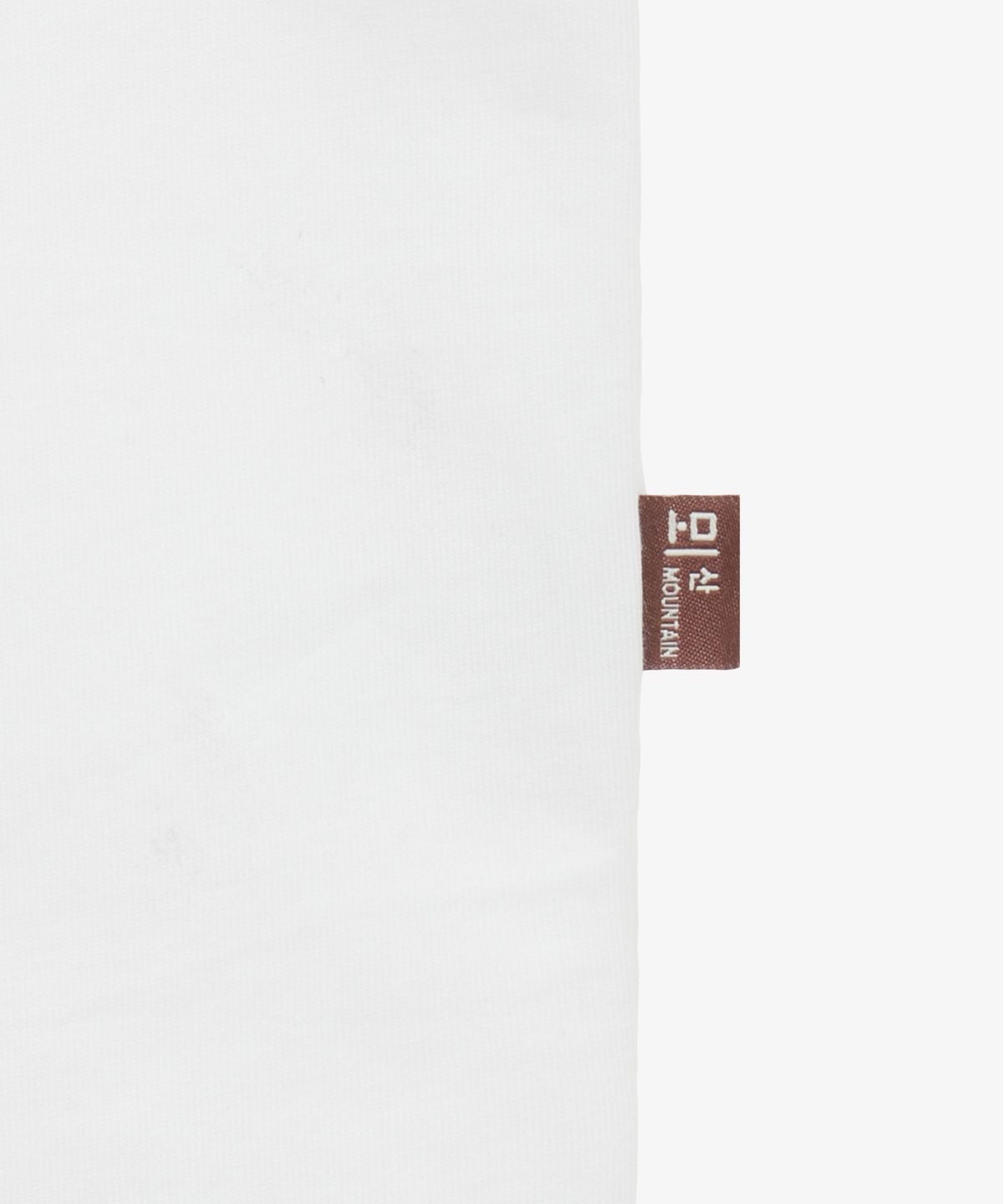 노스페이스(THE NORTH FACE) NT7UT96D 한글 반팔 티셔츠 OFF WHITE