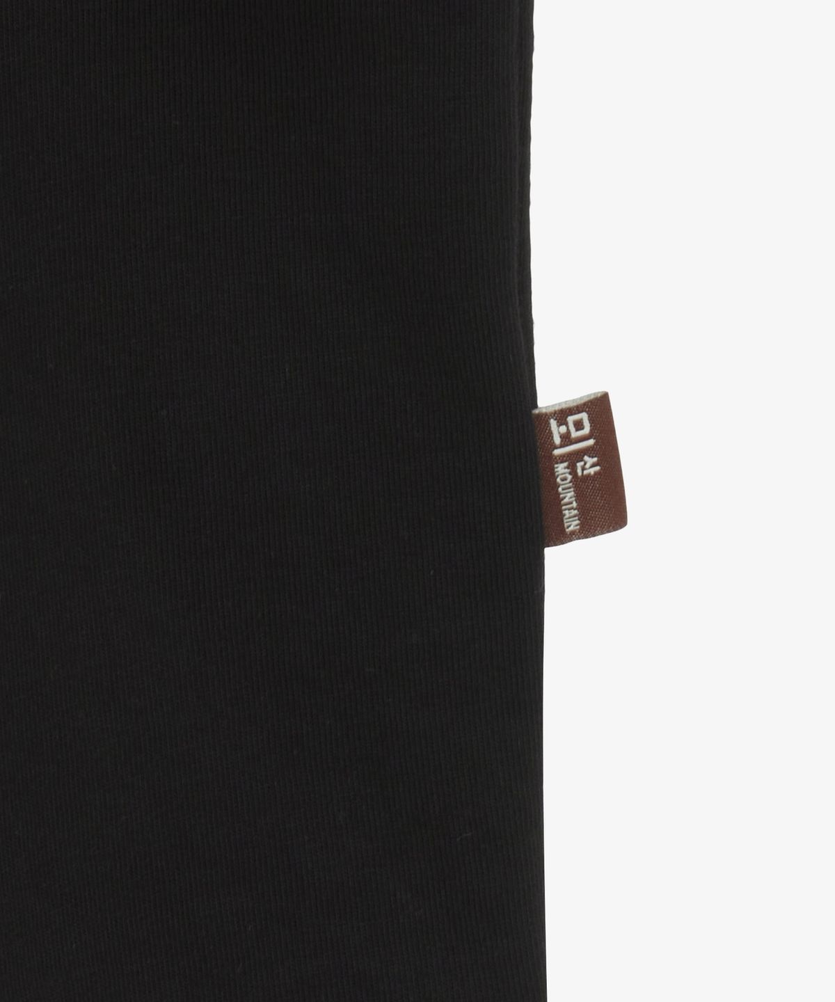 노스페이스(THE NORTH FACE) NT7UT96C 한글 반팔 티셔츠 REAL BLACK